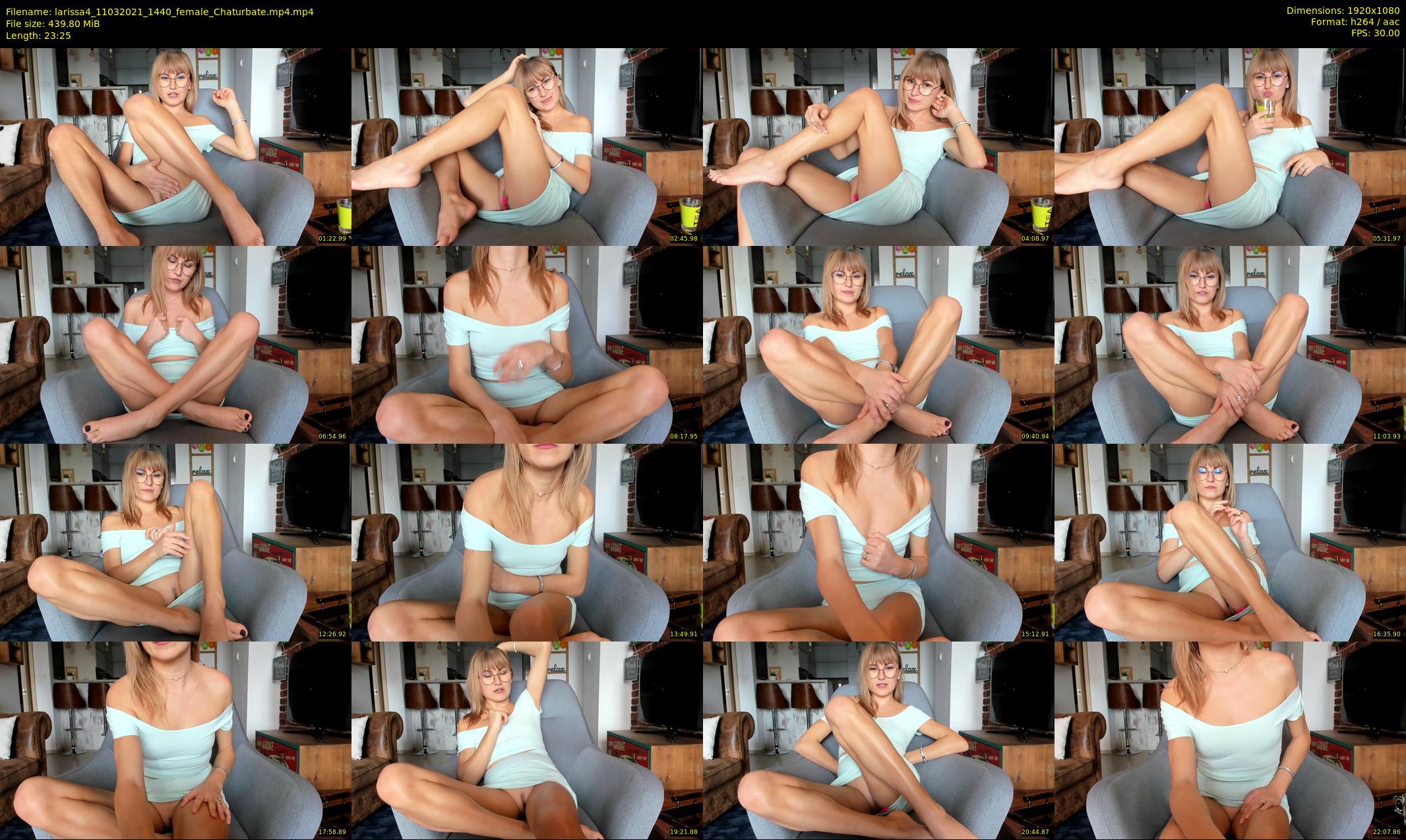 larissa4 — 24 minute Chaturbate female cam show recording, 1080p, Mar 11, 2021
