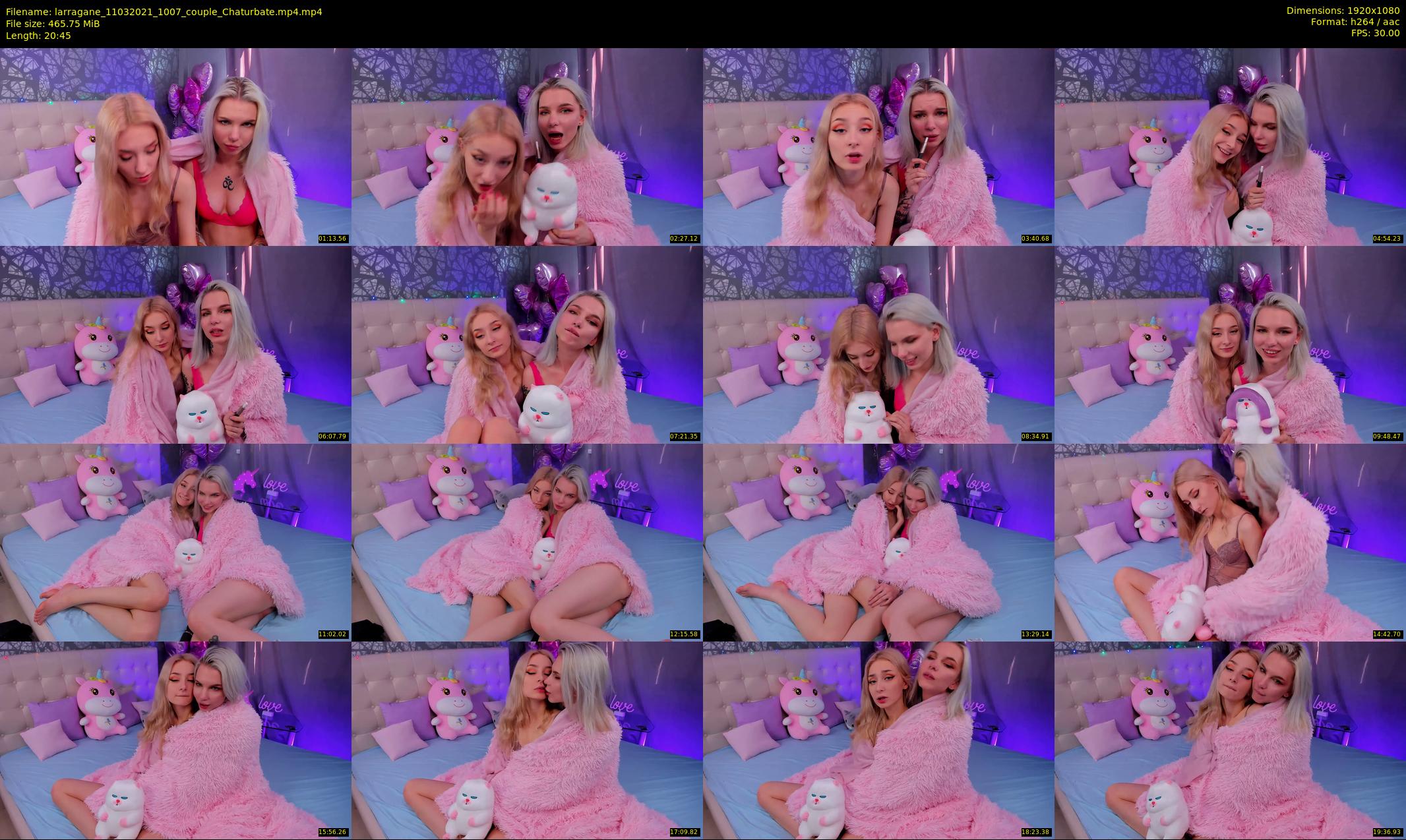 larragane — 21 minute Chaturbate couple cam show recording, 1080p, Mar 11, 2021