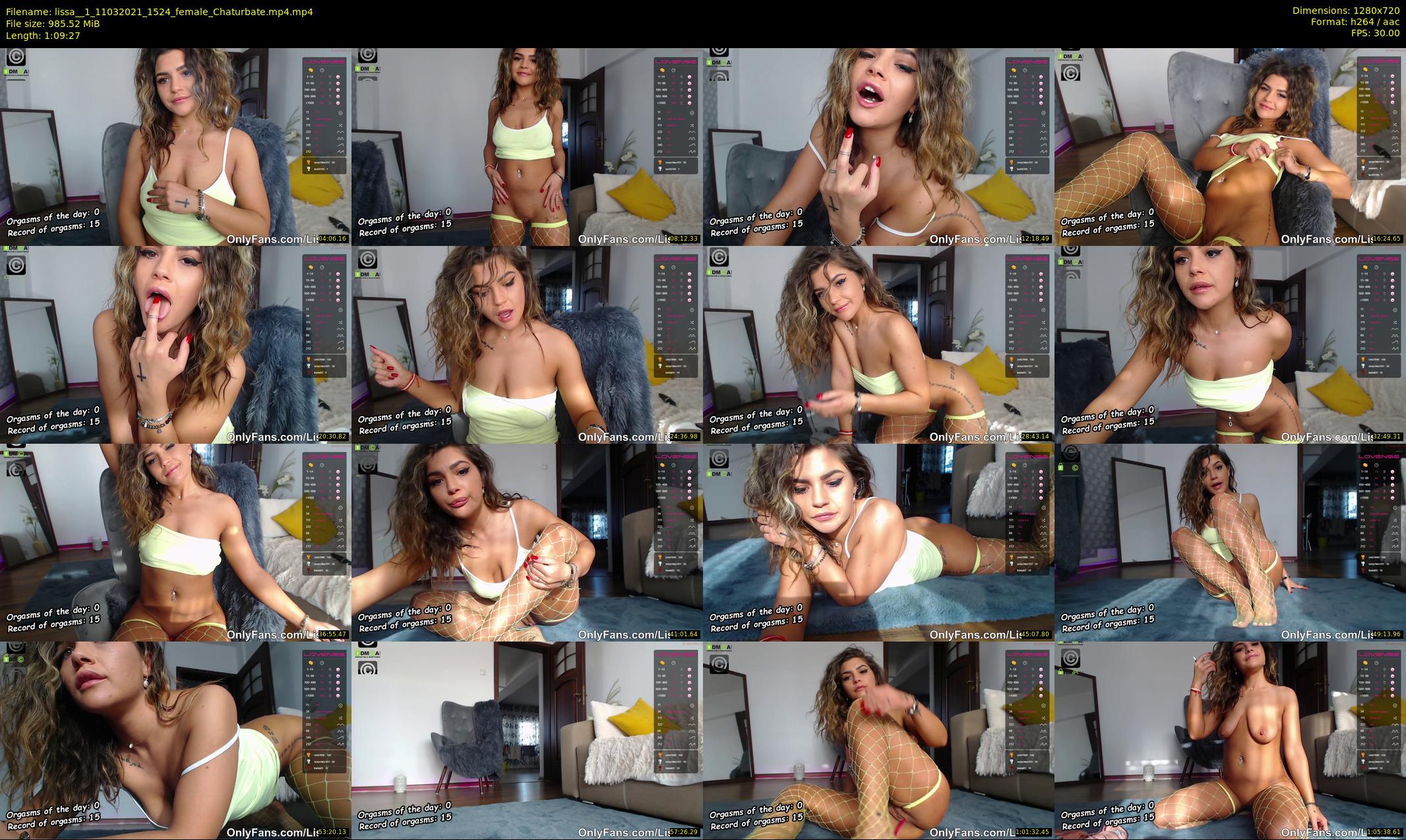 lissa__1 — 70 minute Chaturbate female cam show recording, 720p, Mar 11, 2021