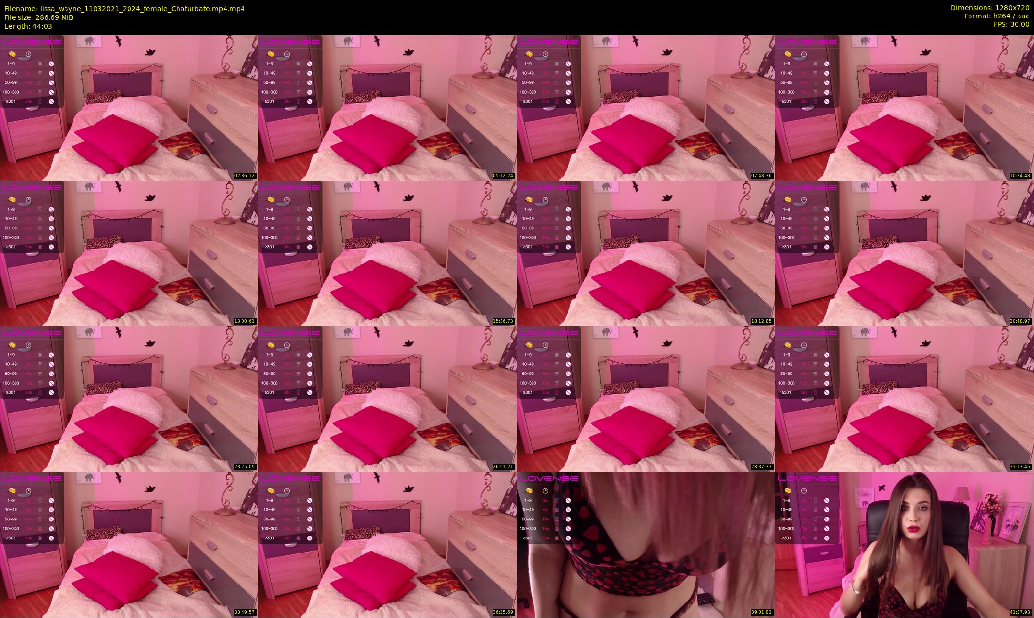 lissa_wayne — 45 minute Chaturbate female cam show recording, 720p, Mar 11, 2021
