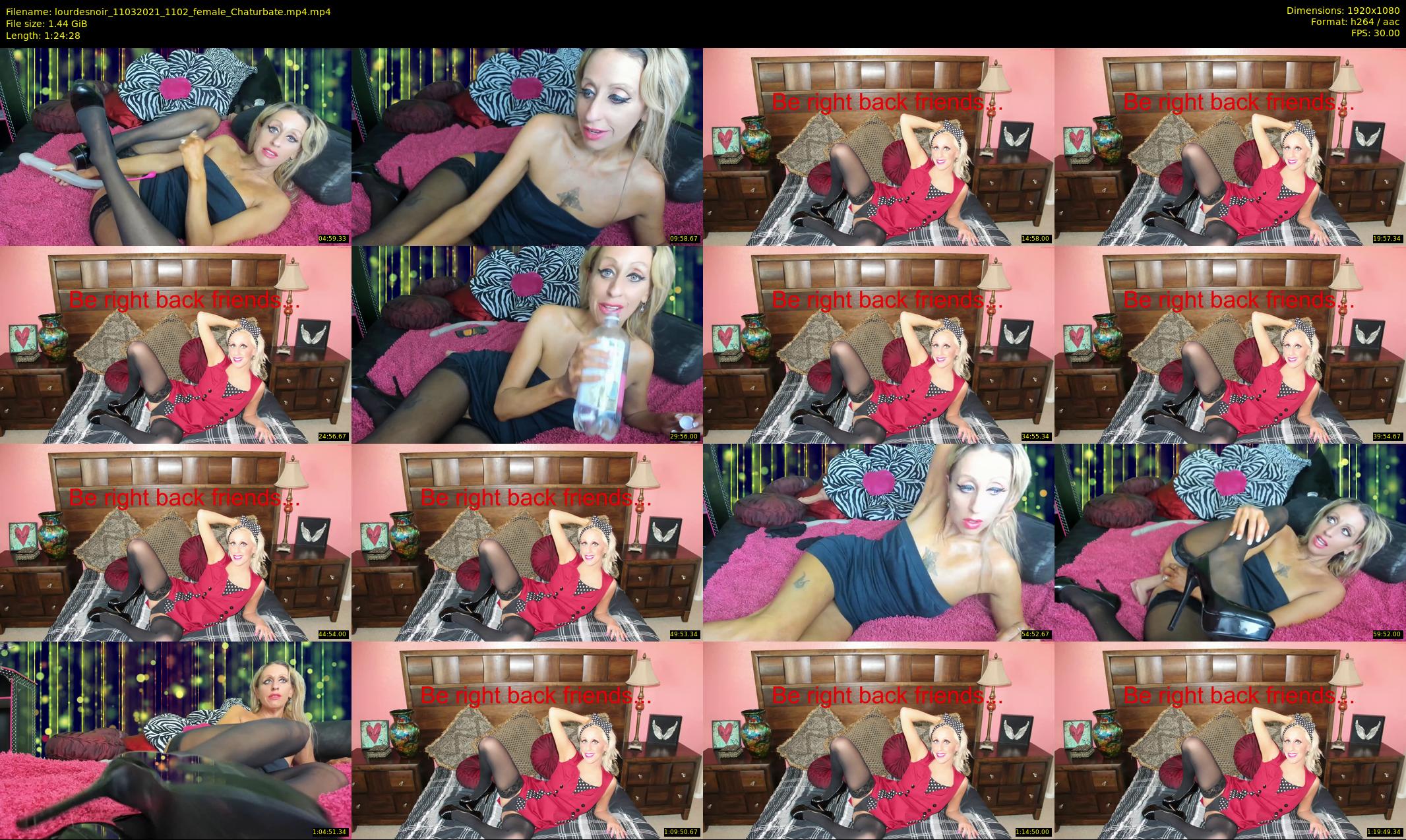 lourdesnoir — 85 minute Chaturbate female cam show recording, 1080p, Mar 11, 2021