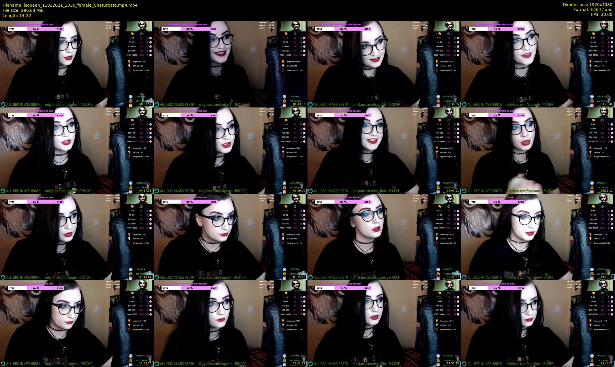 lsqueen — 15 minute Chaturbate female cam show recording, 1080p, Mar 11, 2021