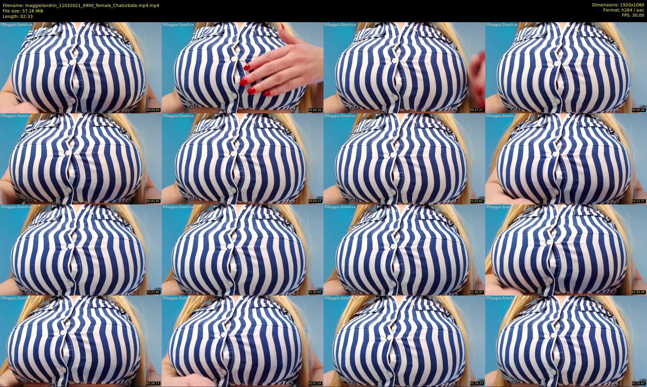maggielandrin — 3 minute Chaturbate female cam show recording, 1080p, Mar 11, 2021
