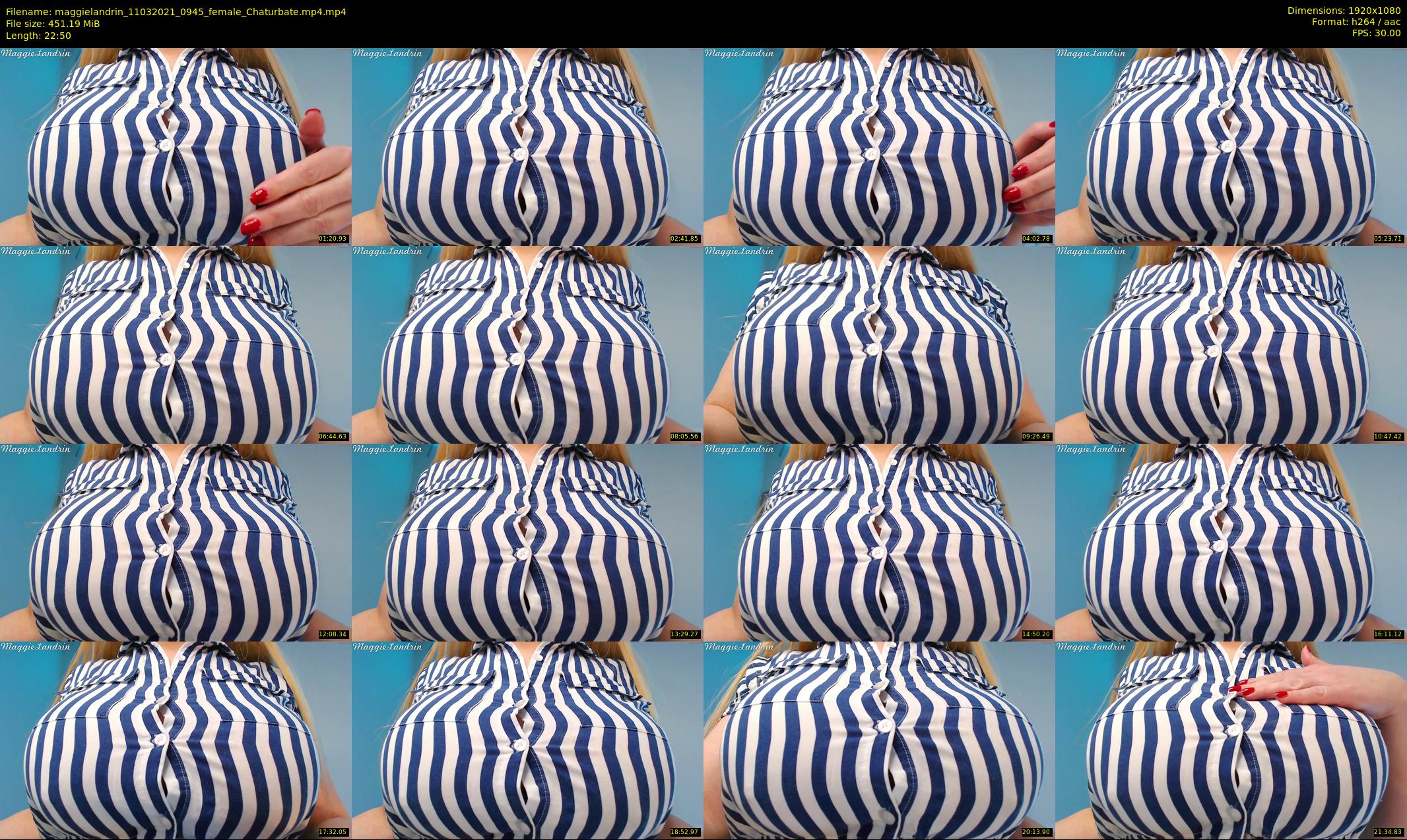 maggielandrin — 23 minute Chaturbate female cam show recording, 1080p, Mar 11, 2021