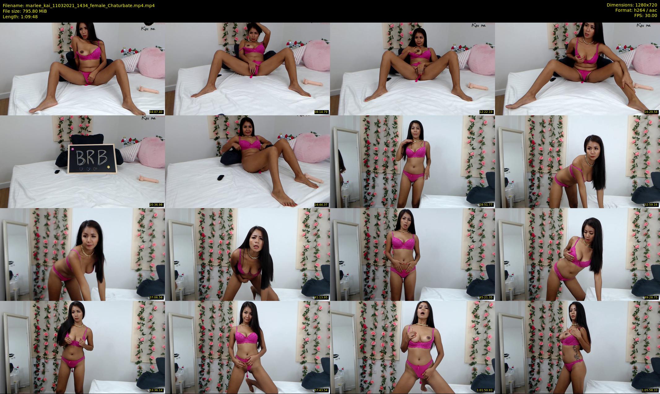 marlee_kai — 70 minute Chaturbate female cam show recording, 720p, Mar 11, 2021