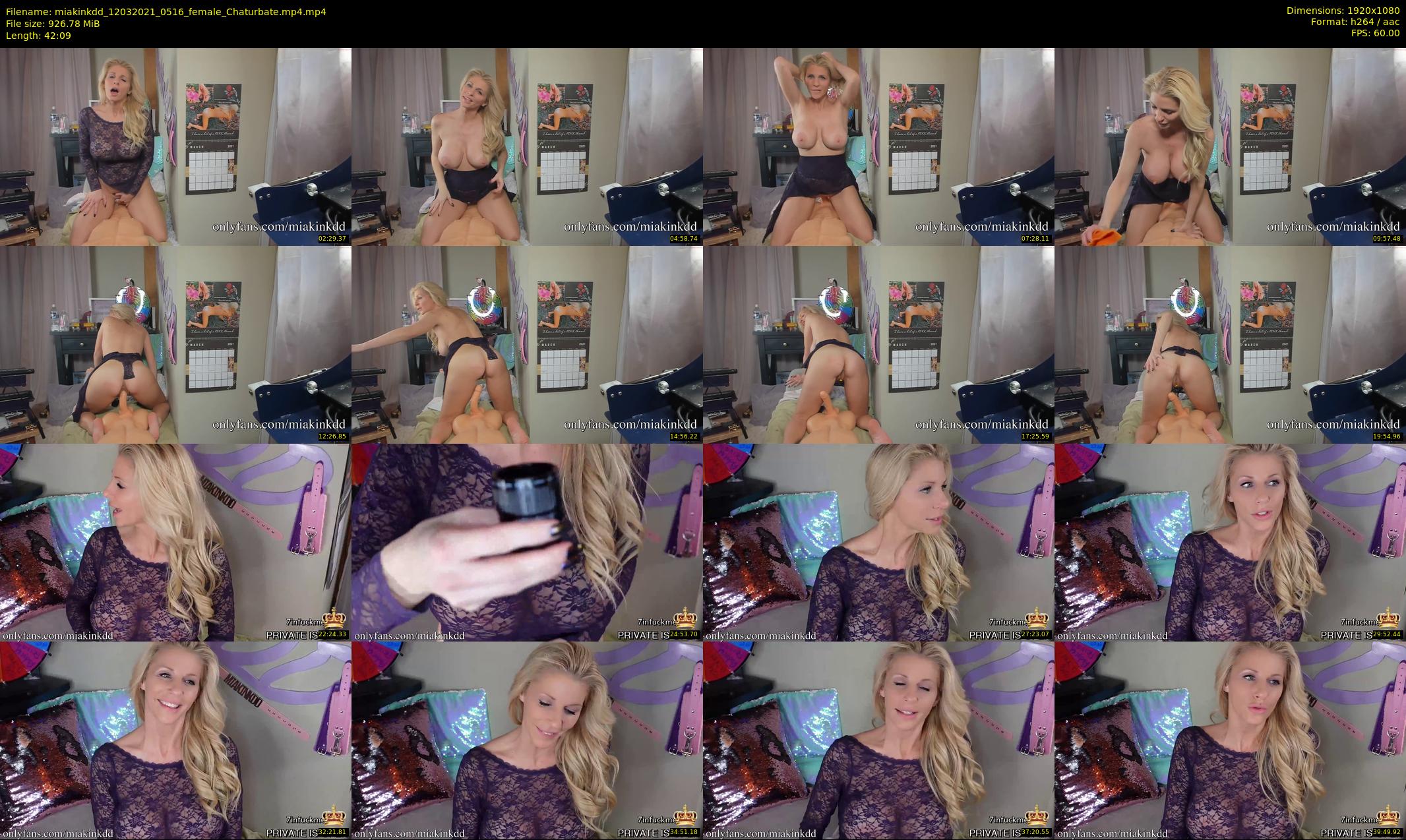 miakinkdd — 43 minute Chaturbate female cam show recording, 1080p, Mar 12, 2021