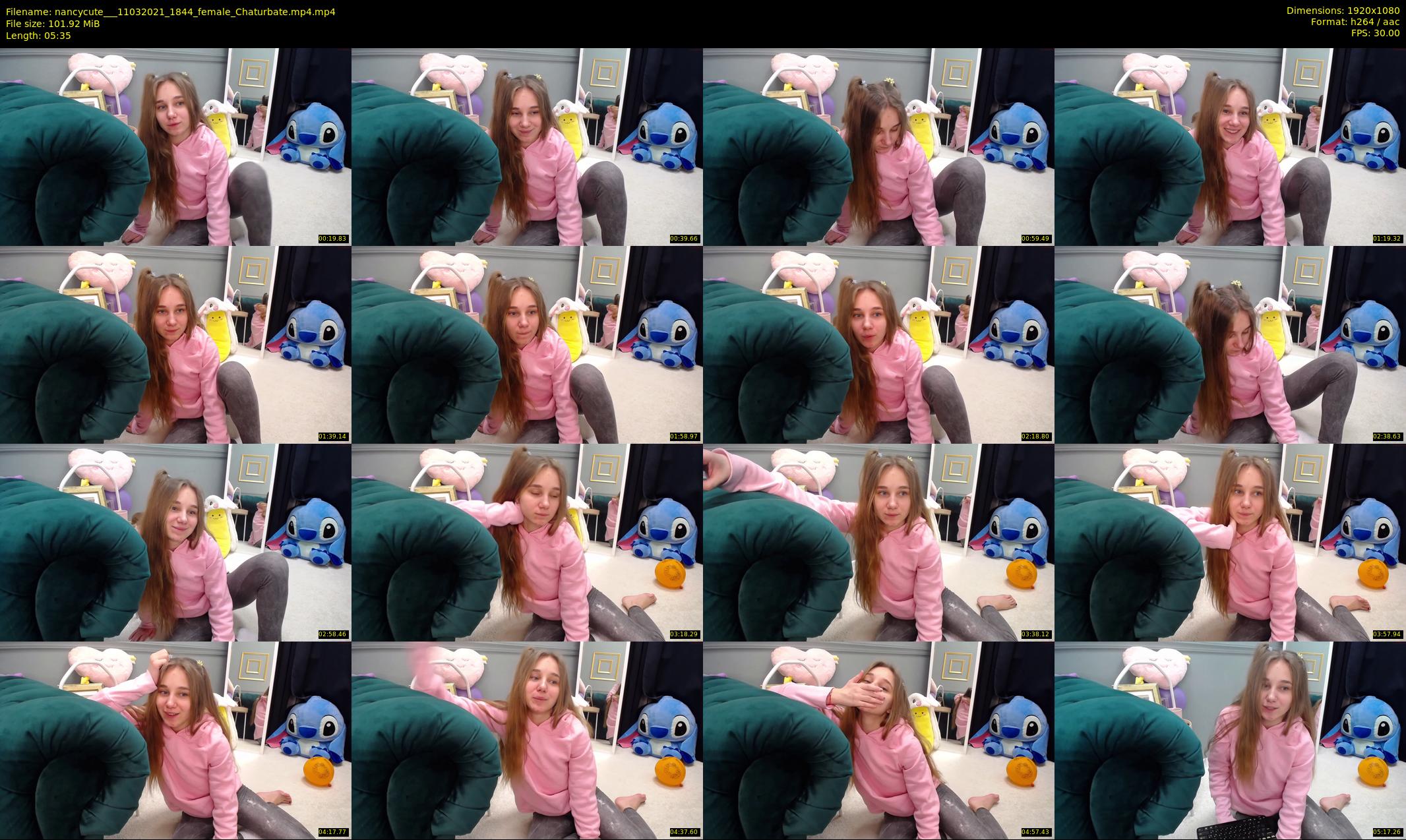 nancycute__ — 6 minute Chaturbate female cam show recording, 1080p, Mar 11, 2021