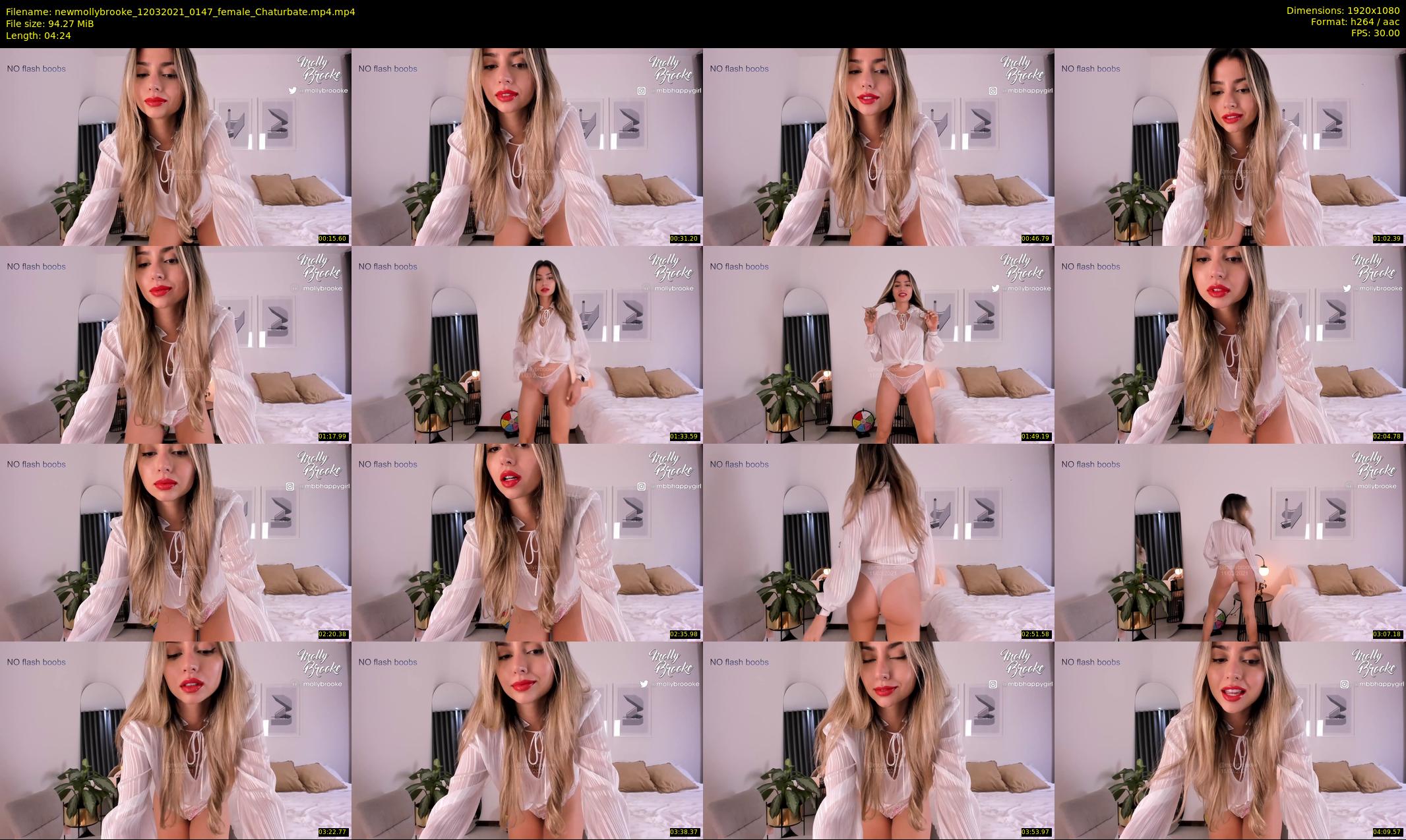 newmollybrooke — 5 minute Chaturbate female cam show recording, 1080p, Mar 12, 2021