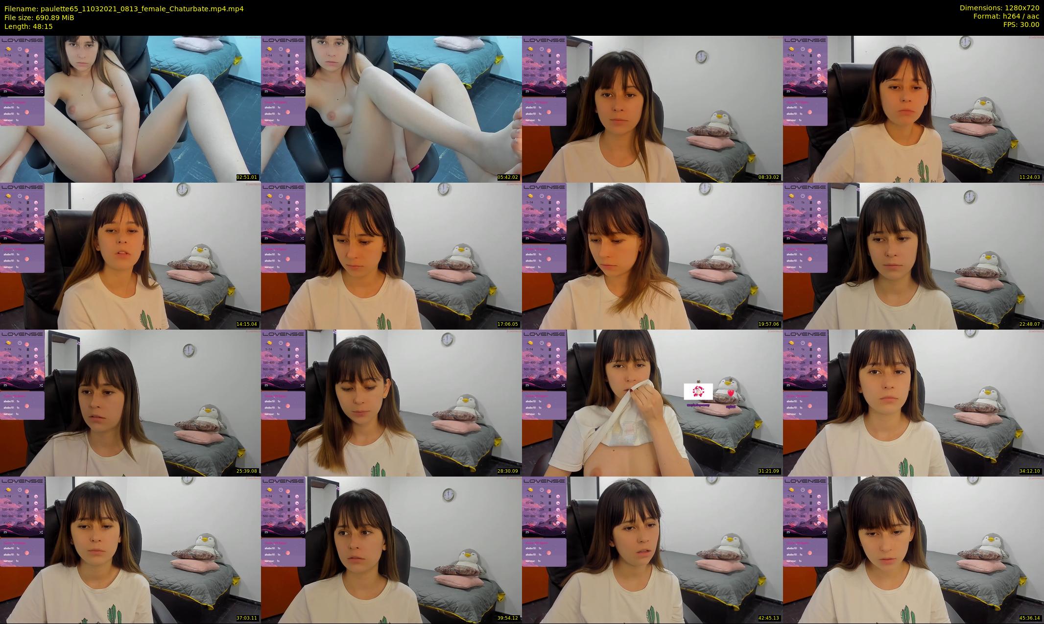 paulette65 — 49 minute Chaturbate female cam show recording, 720p, Mar 11, 2021