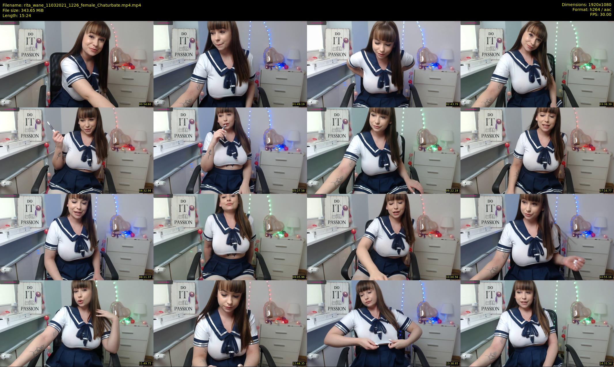 rita_wane — 16 minute Chaturbate female cam show recording, 1080p, Mar 11, 2021