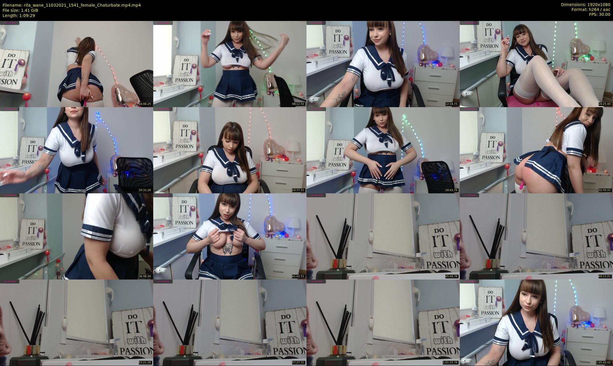 rita_wane — 70 minute Chaturbate female cam show recording, 1080p, Mar 11, 2021