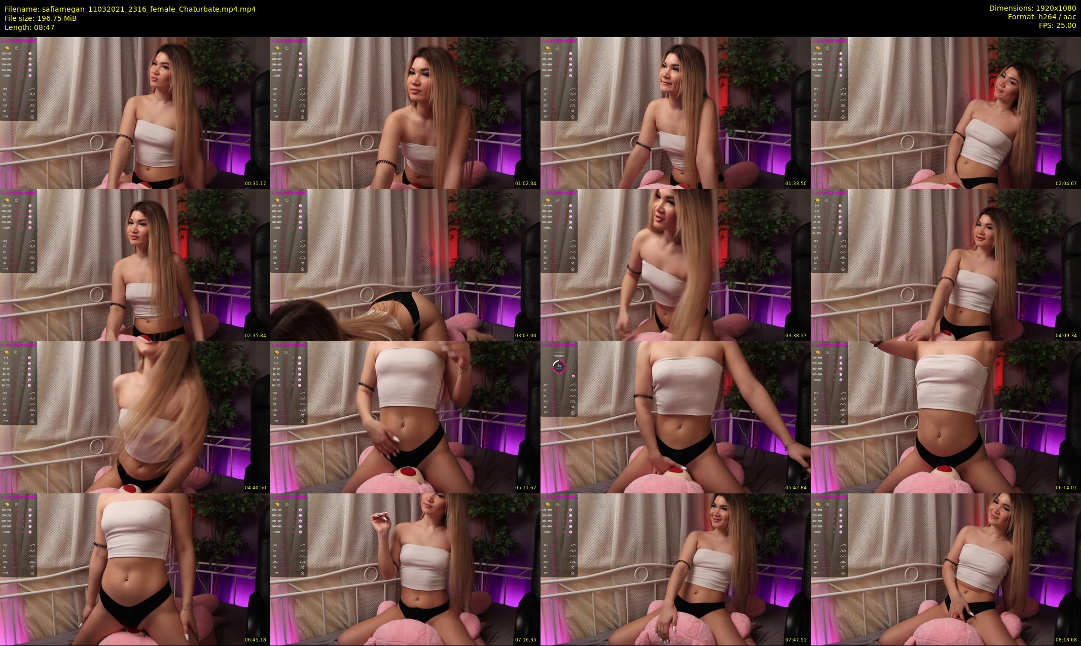 safiamegan — 9 minute Chaturbate couple cam show recording, 1080p, Mar 11, 2021