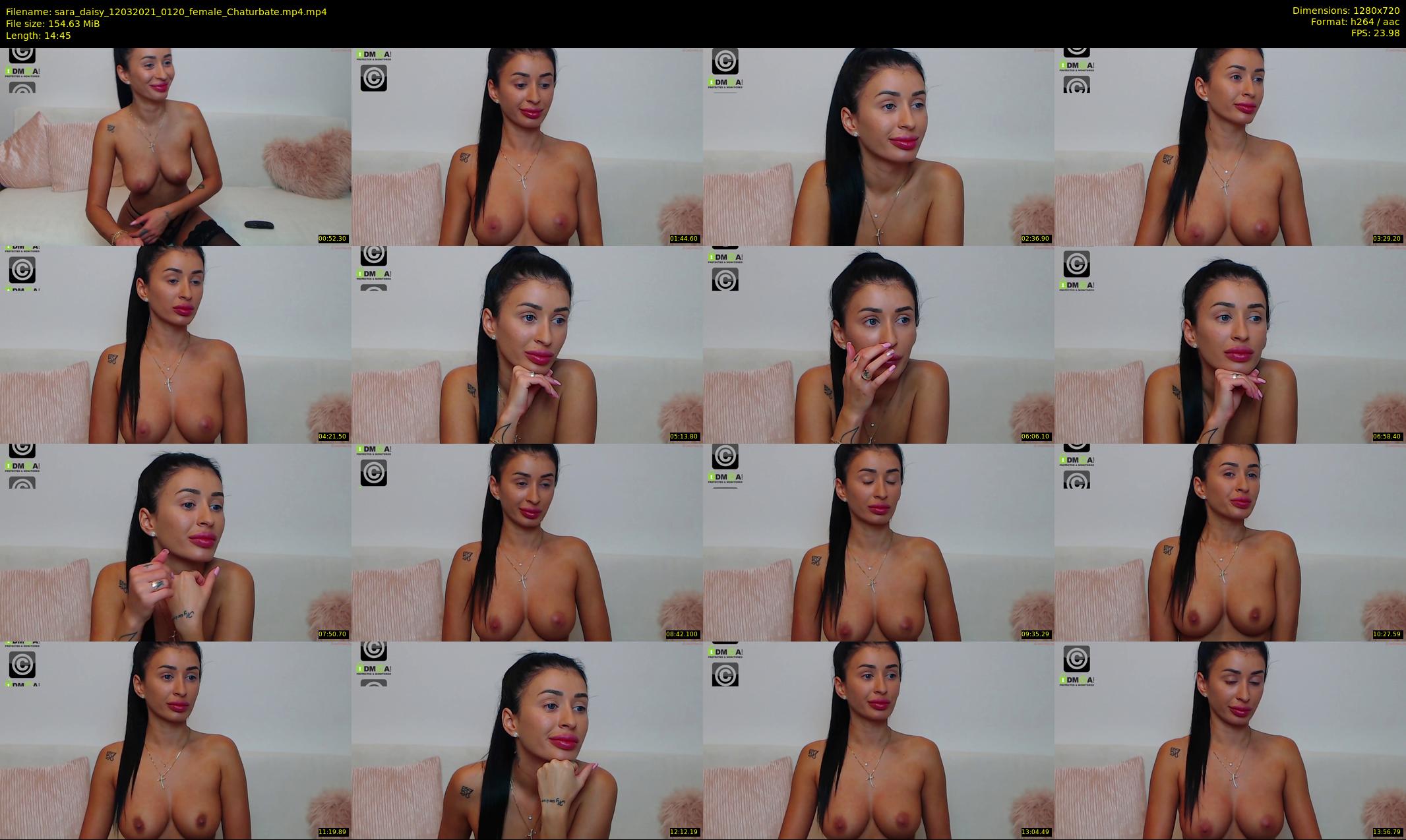 sara_daisy — 15 minute Chaturbate female cam show recording, 720p, Mar 12, 2021
