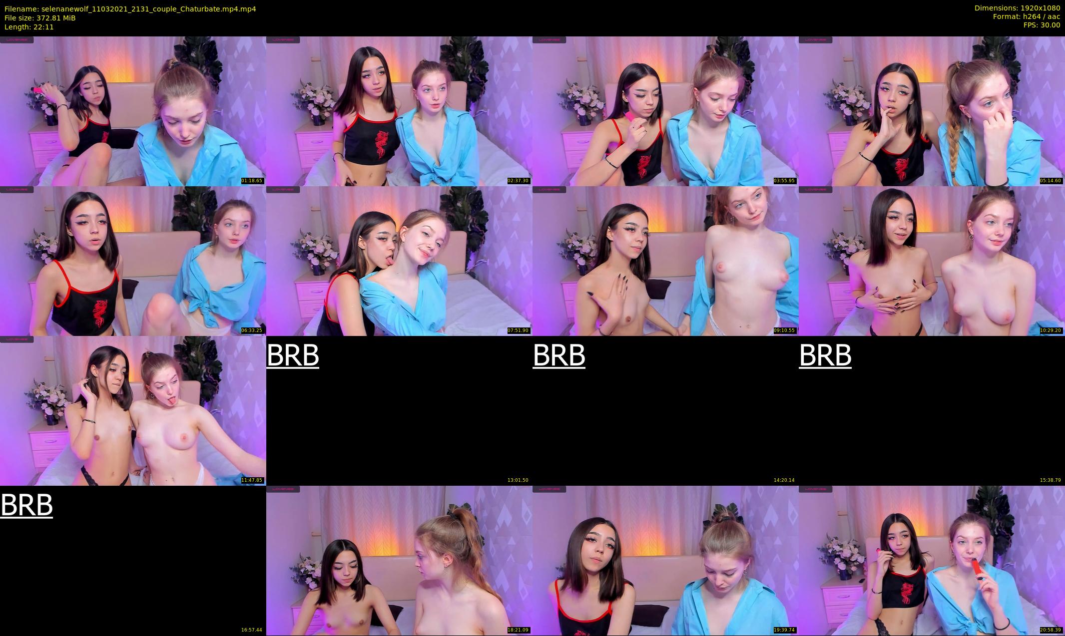 selenanewolf — 23 minute Chaturbate couple cam show recording, 1080p, Mar 11, 2021