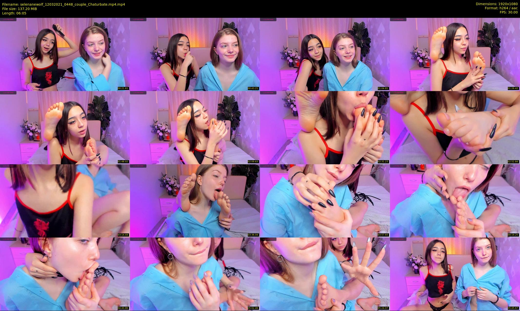 selenanewolf — 7 minute Chaturbate couple cam show recording, 1080p, Mar 12, 2021