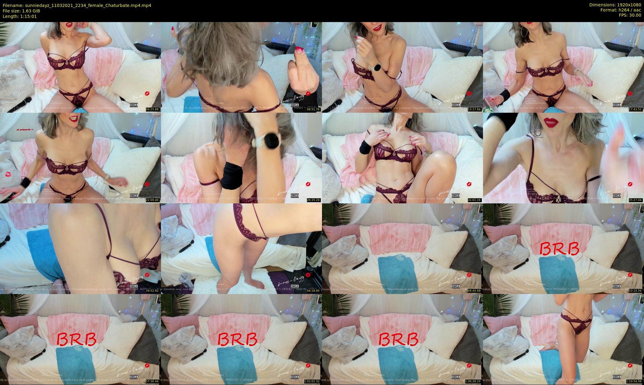 sunniedayz — 76 minute Chaturbate female cam show recording, 1080p, Mar 11, 2021