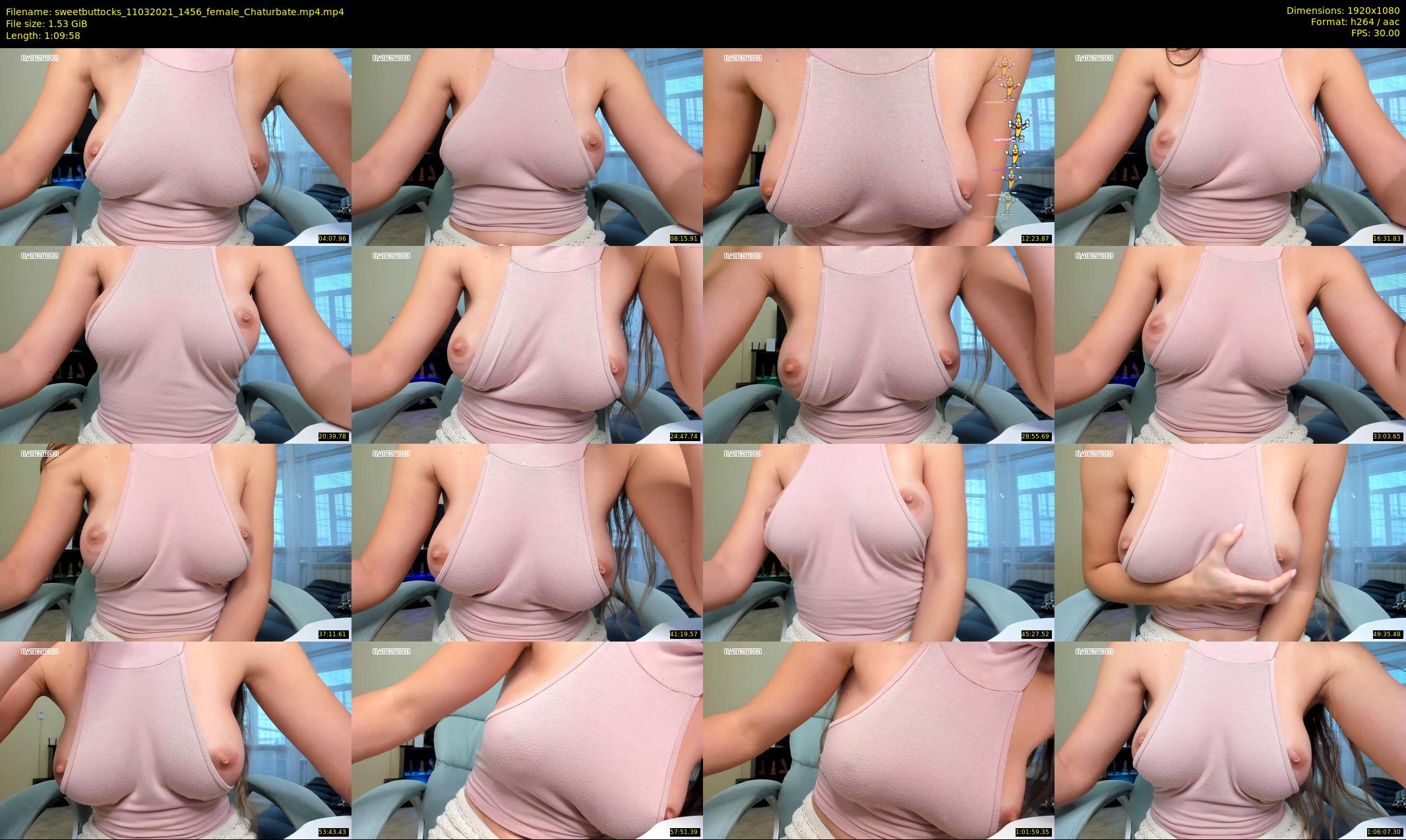 sweetbuttocks — 70 minute Chaturbate female cam show recording, 1080p, Mar 11, 2021