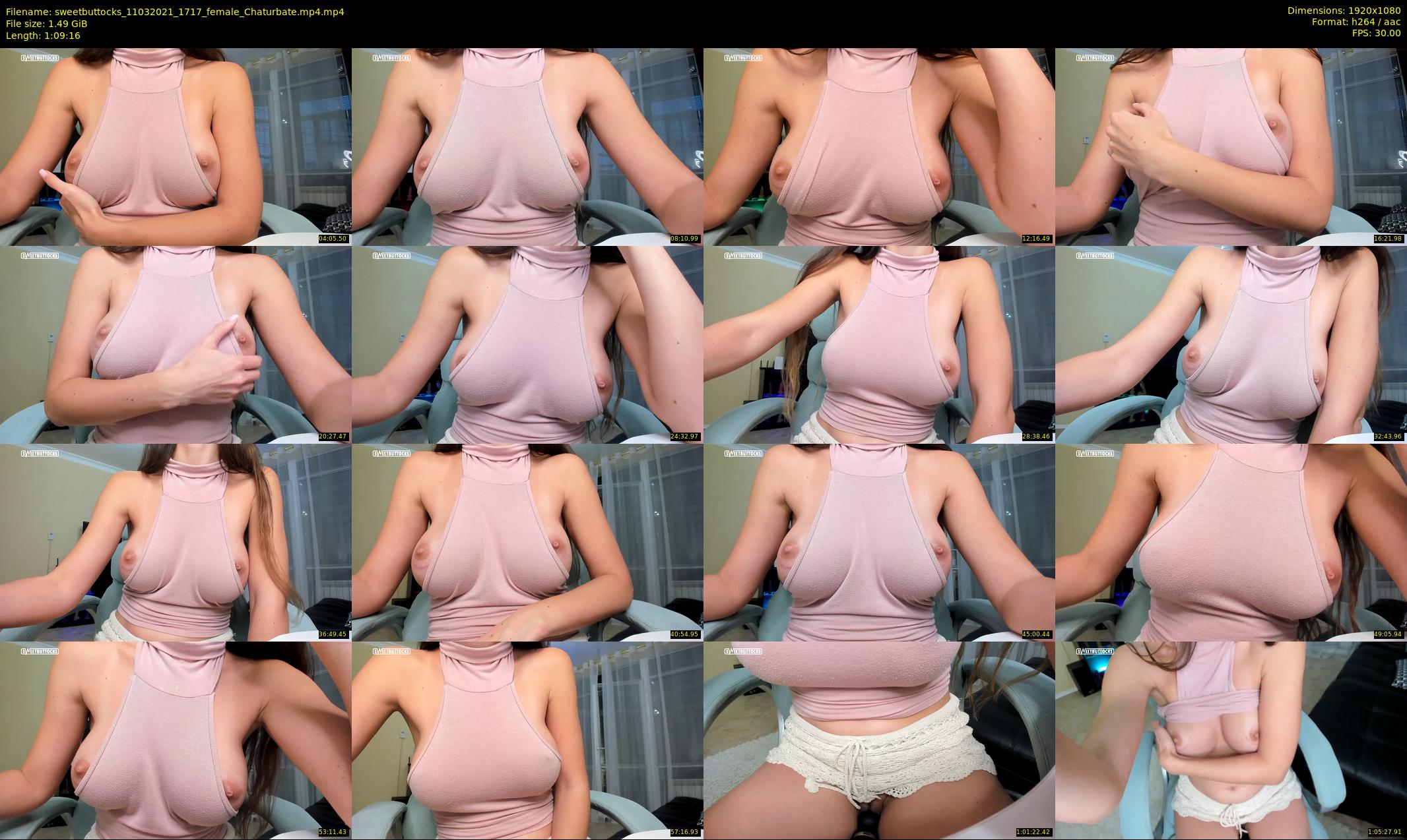 sweetbuttocks — 70 minute Chaturbate female cam show recording, 1080p, Mar 11, 2021