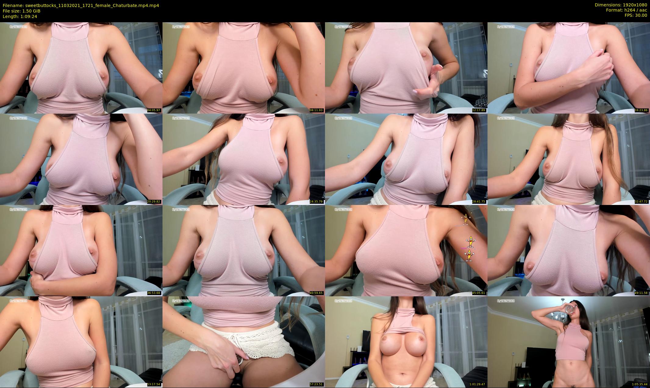 sweetbuttocks — 70 minute Chaturbate female cam show recording, 1080p, Mar 11, 2021