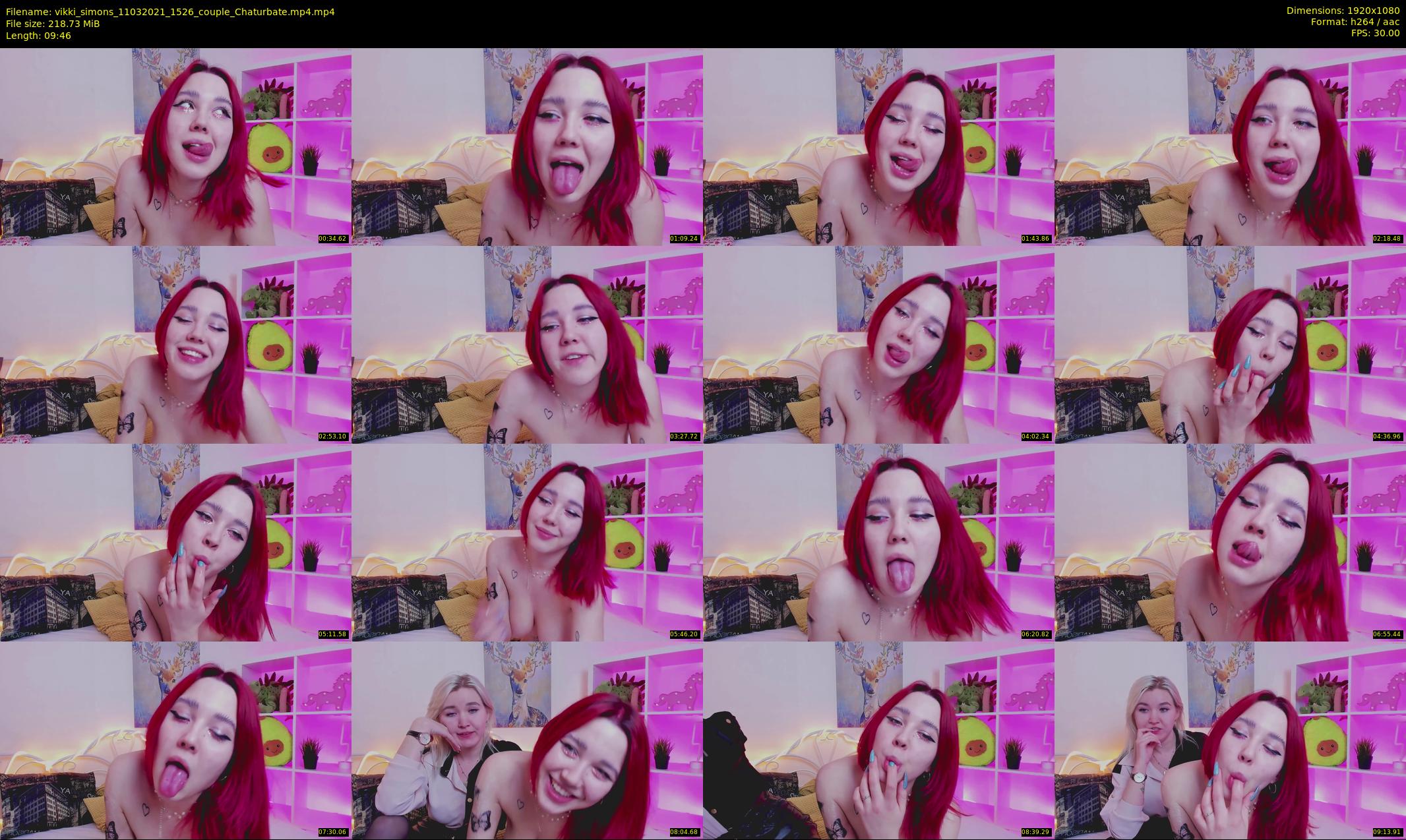 vikki_simons — 10 minute Chaturbate couple cam show recording, 1080p, Mar 11, 2021