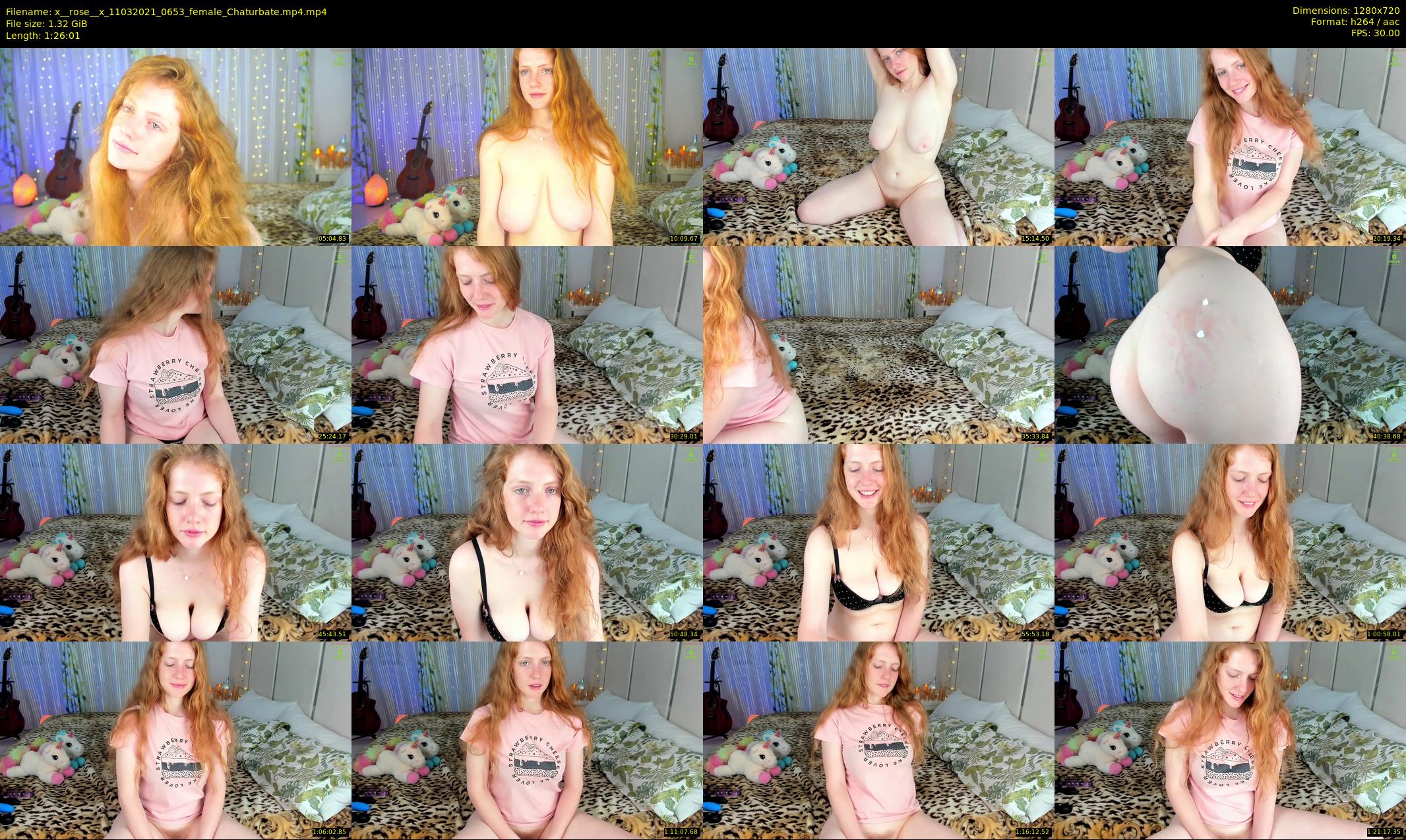 x__rose__x — 87 minute Chaturbate female cam show recording, 720p, Mar 11, 2021