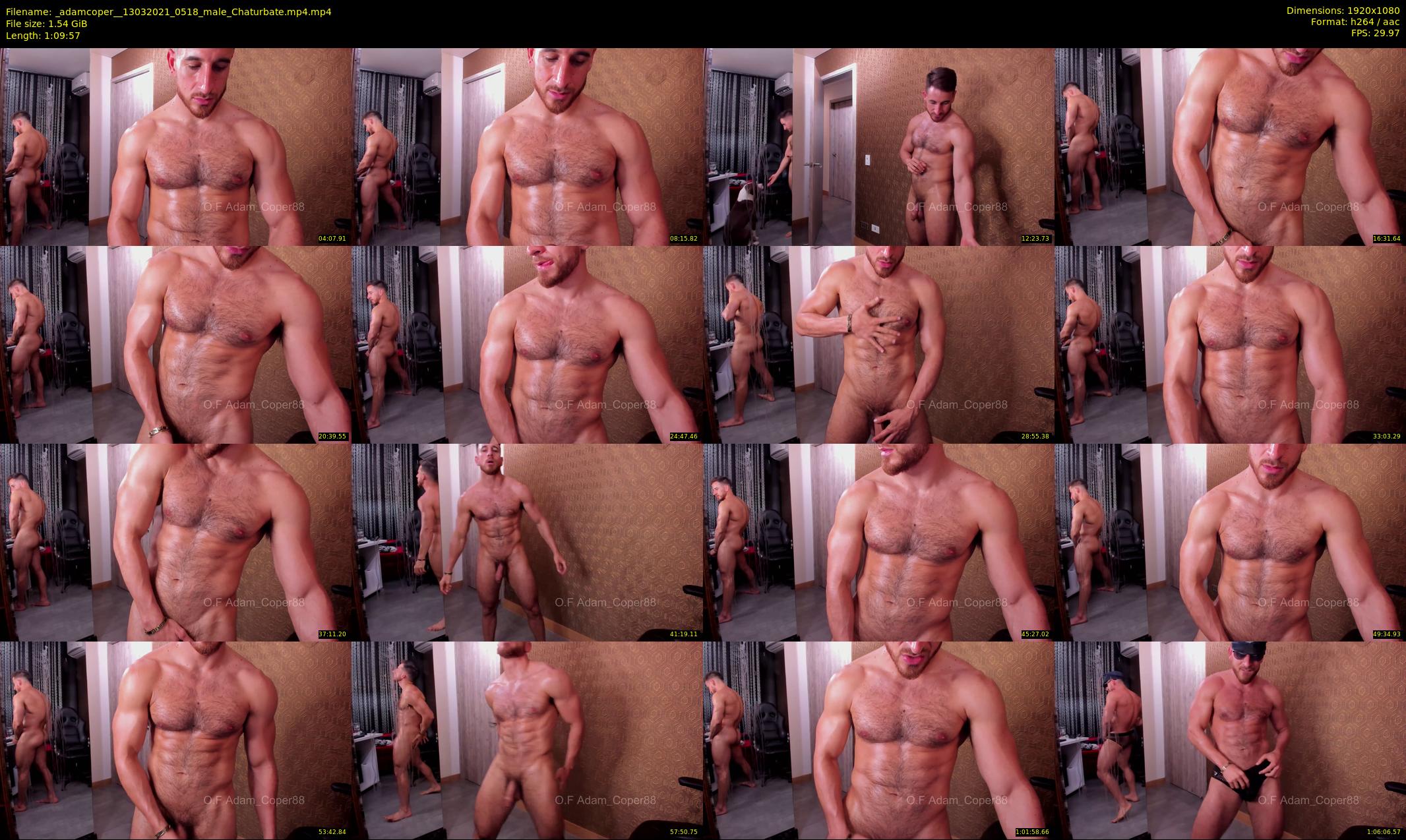 _adamcoper_ — 70 minute Chaturbate male cam show recording, 1080p, Mar 13, 2021