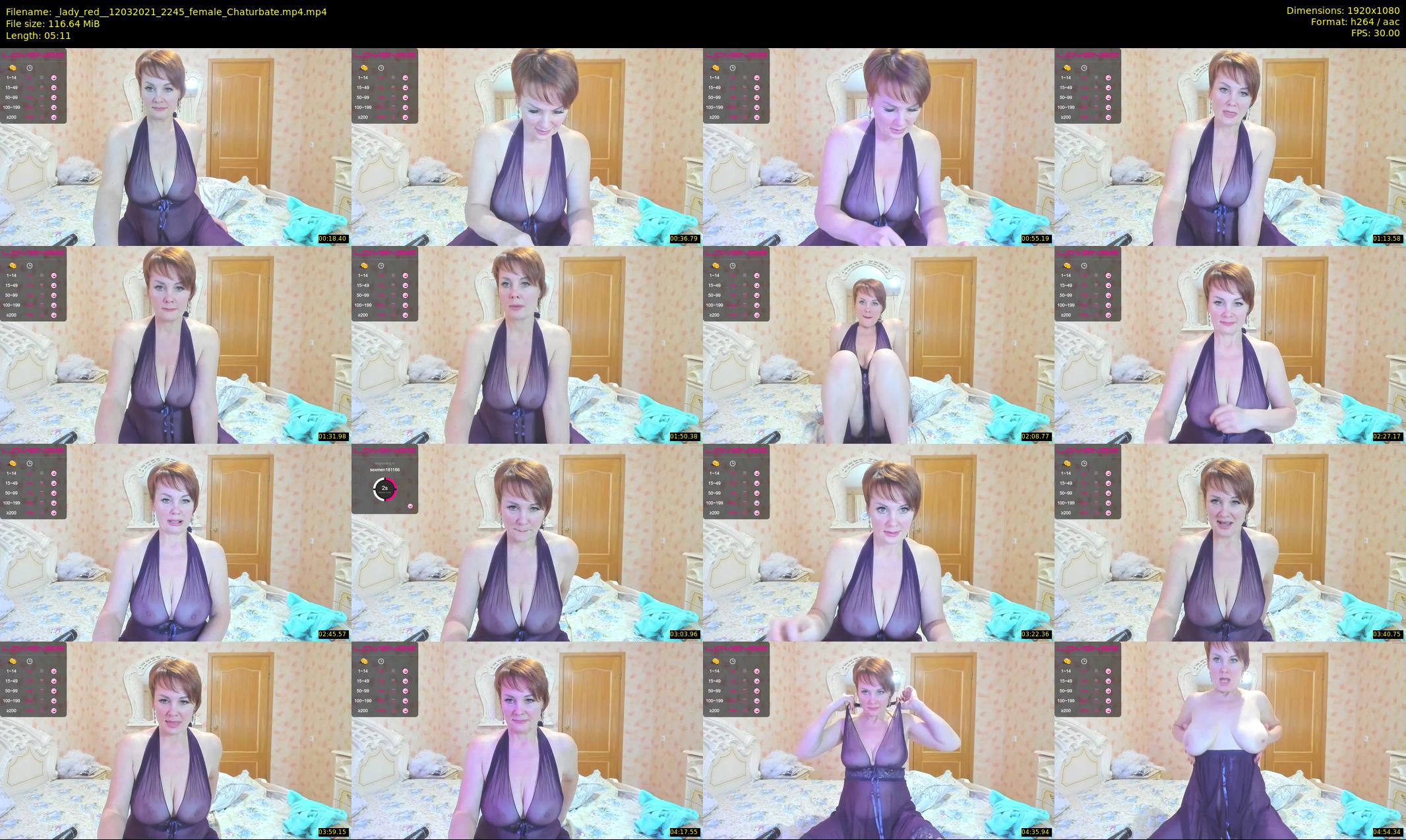 _lady_red_ — 6 minute Chaturbate female cam show recording, 1080p, Mar 12, 2021