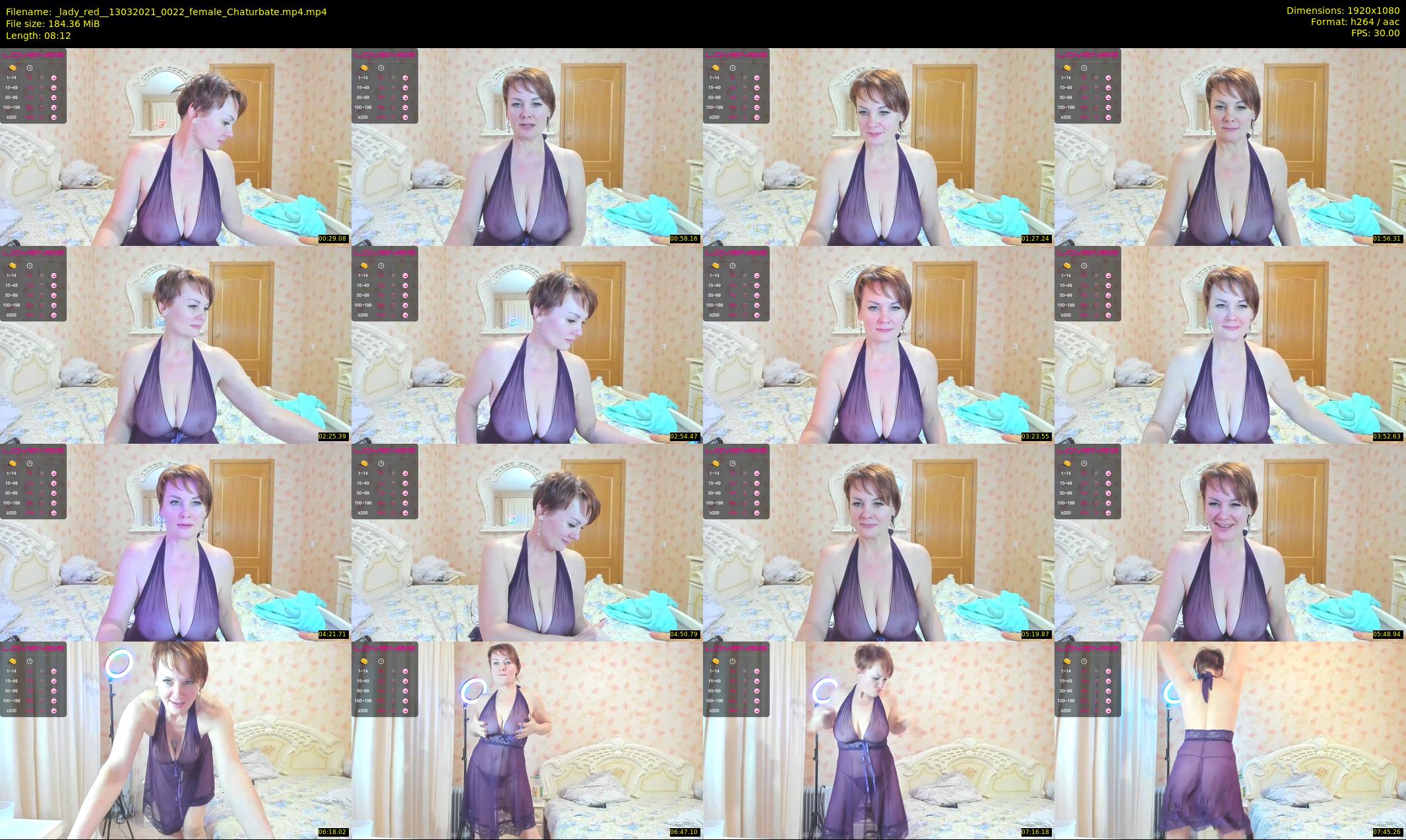 _lady_red_ — 9 minute Chaturbate female cam show recording, 1080p, Mar 13, 2021