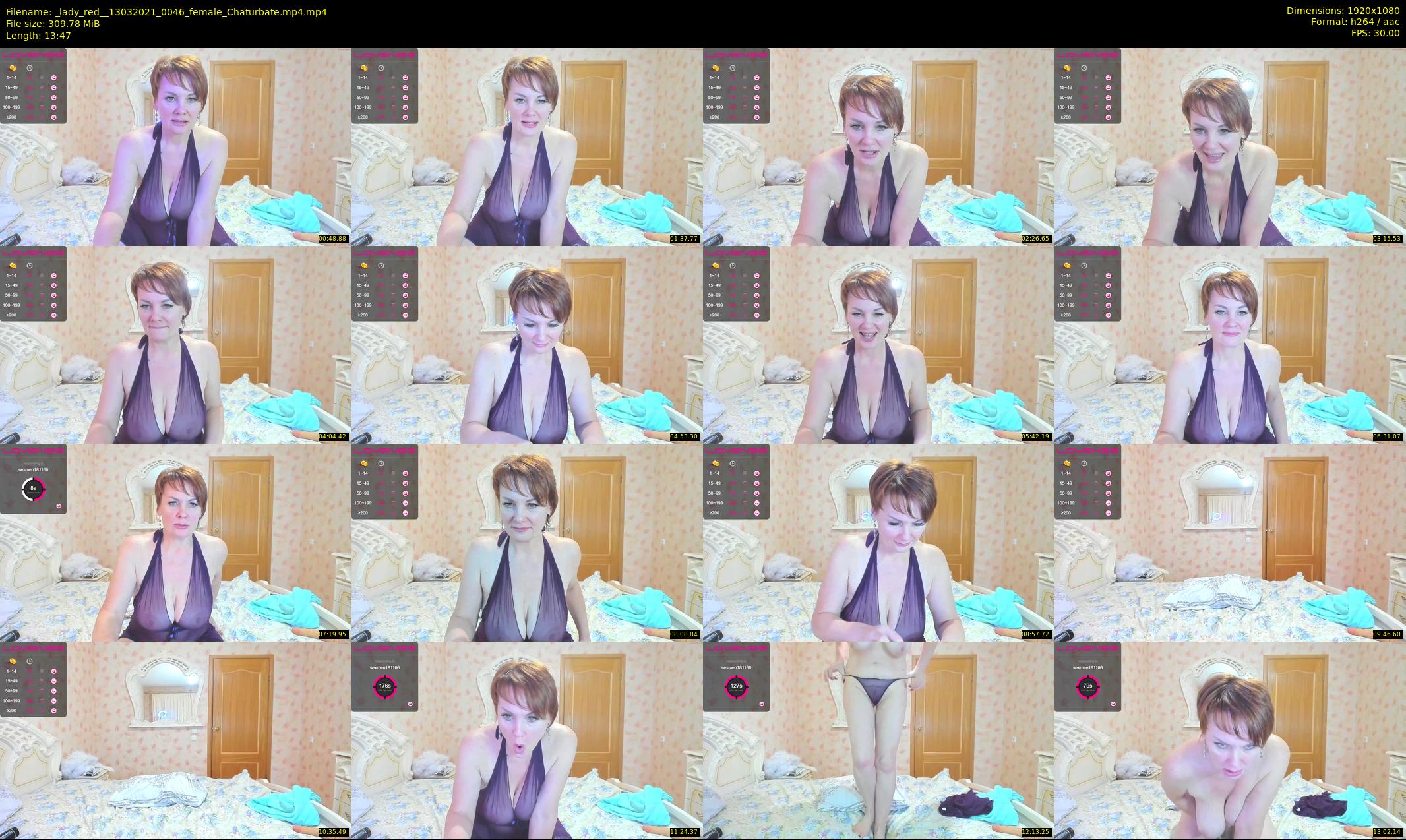 _lady_red_ — 14 minute Chaturbate female cam show recording, 1080p, Mar 13, 2021