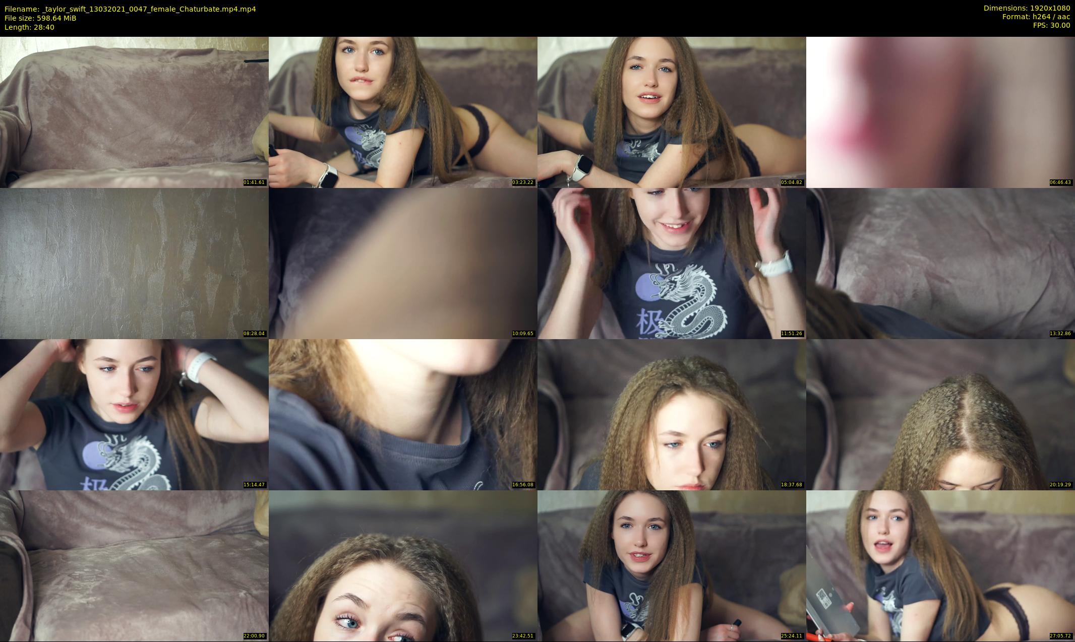 _taylor_swift — 29 minute Chaturbate female cam show recording, 1080p, Mar 13, 2021