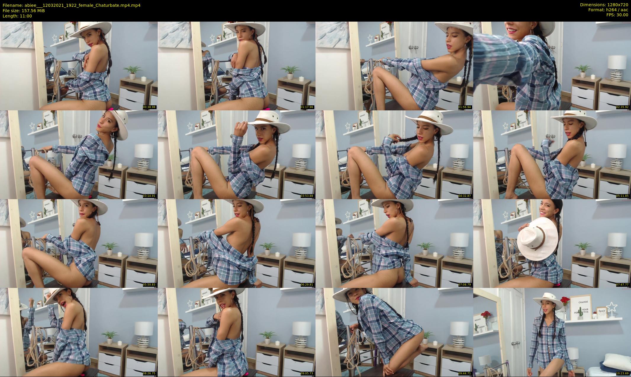 abiee__ — 11 minute Chaturbate female cam show recording, 720p, Mar 12, 2021