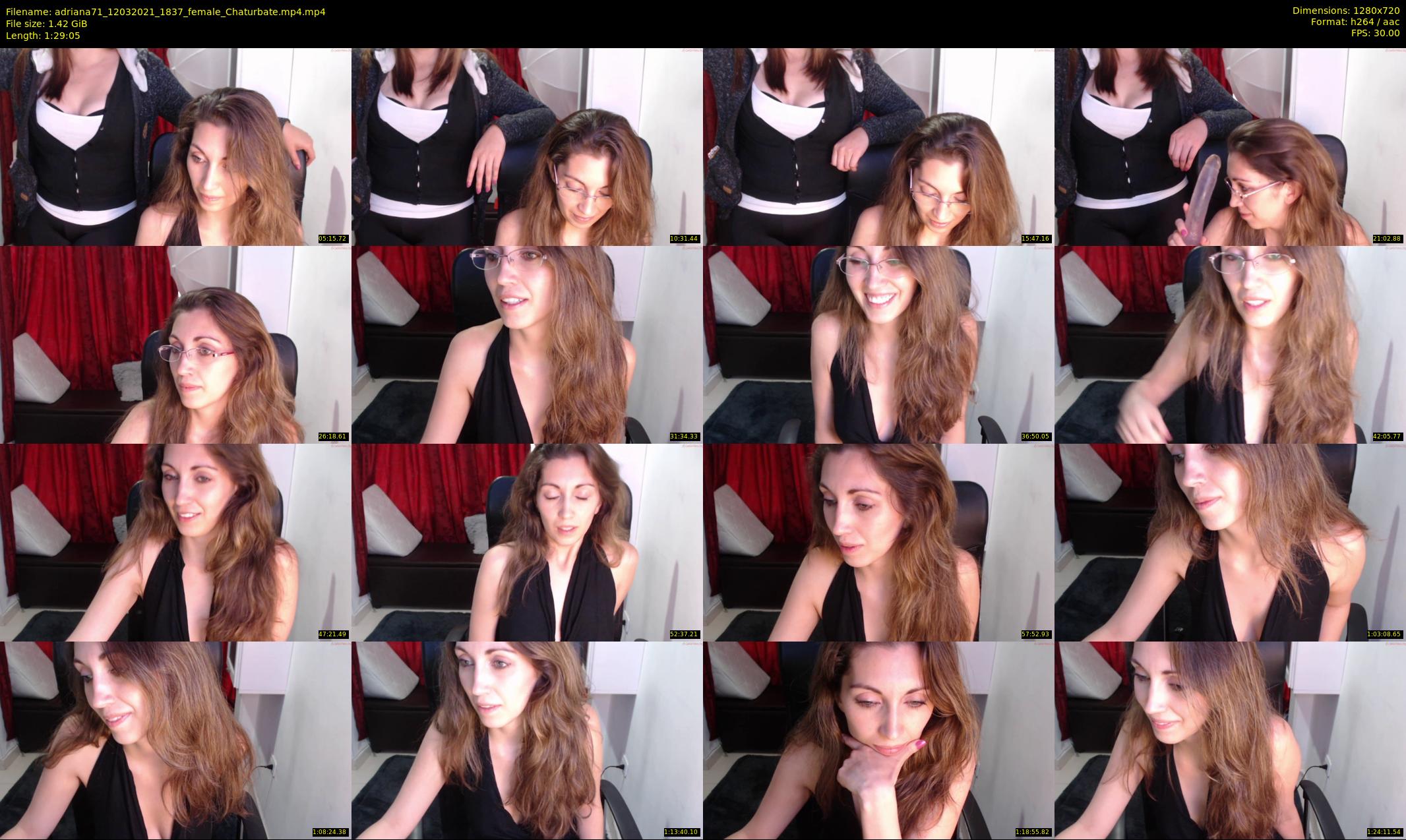 adriana71 — 90 minute Chaturbate couple cam show recording, 720p, Mar 12, 2021