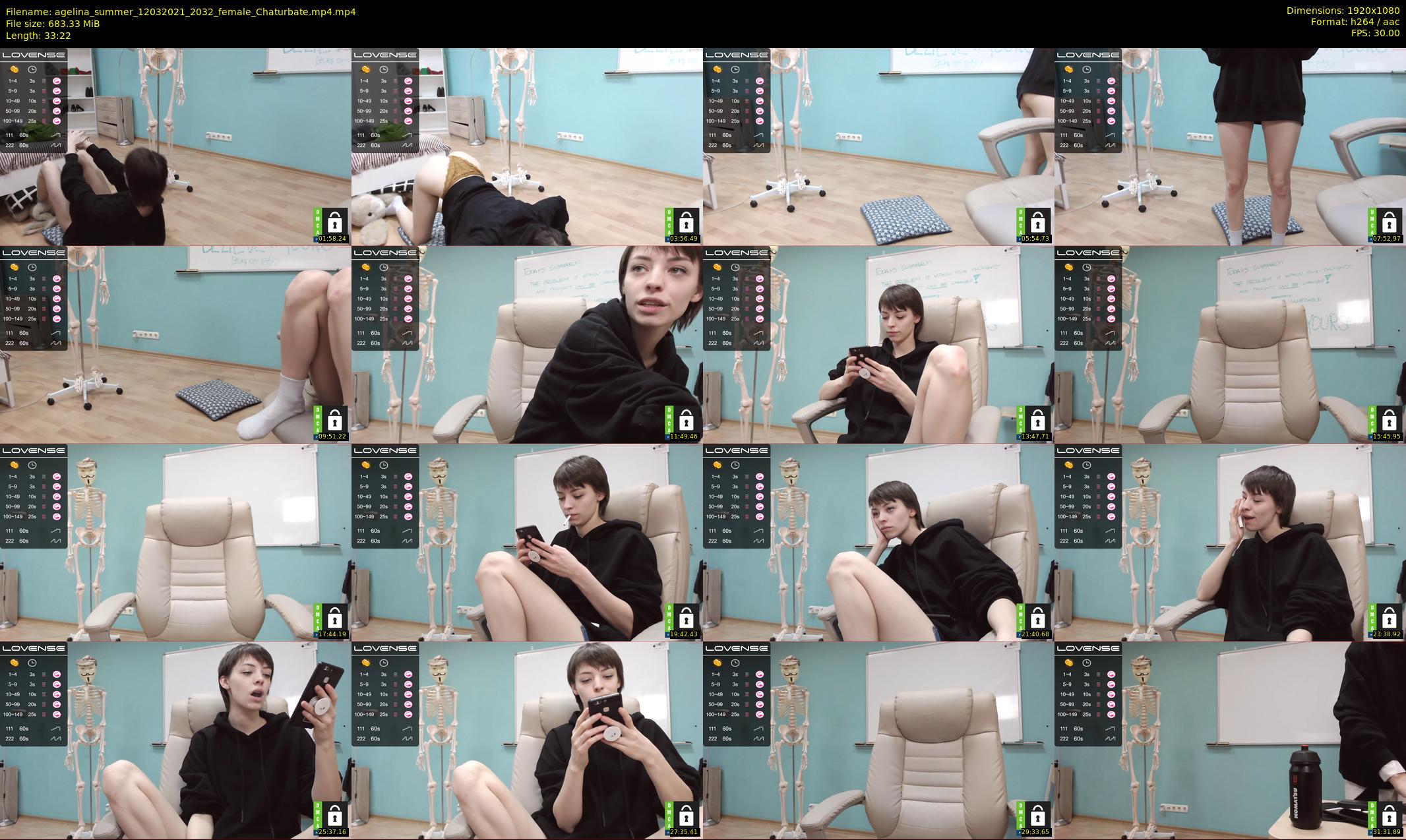 agelina_summer — 34 minute Chaturbate female cam show recording, 1080p, Mar 12, 2021