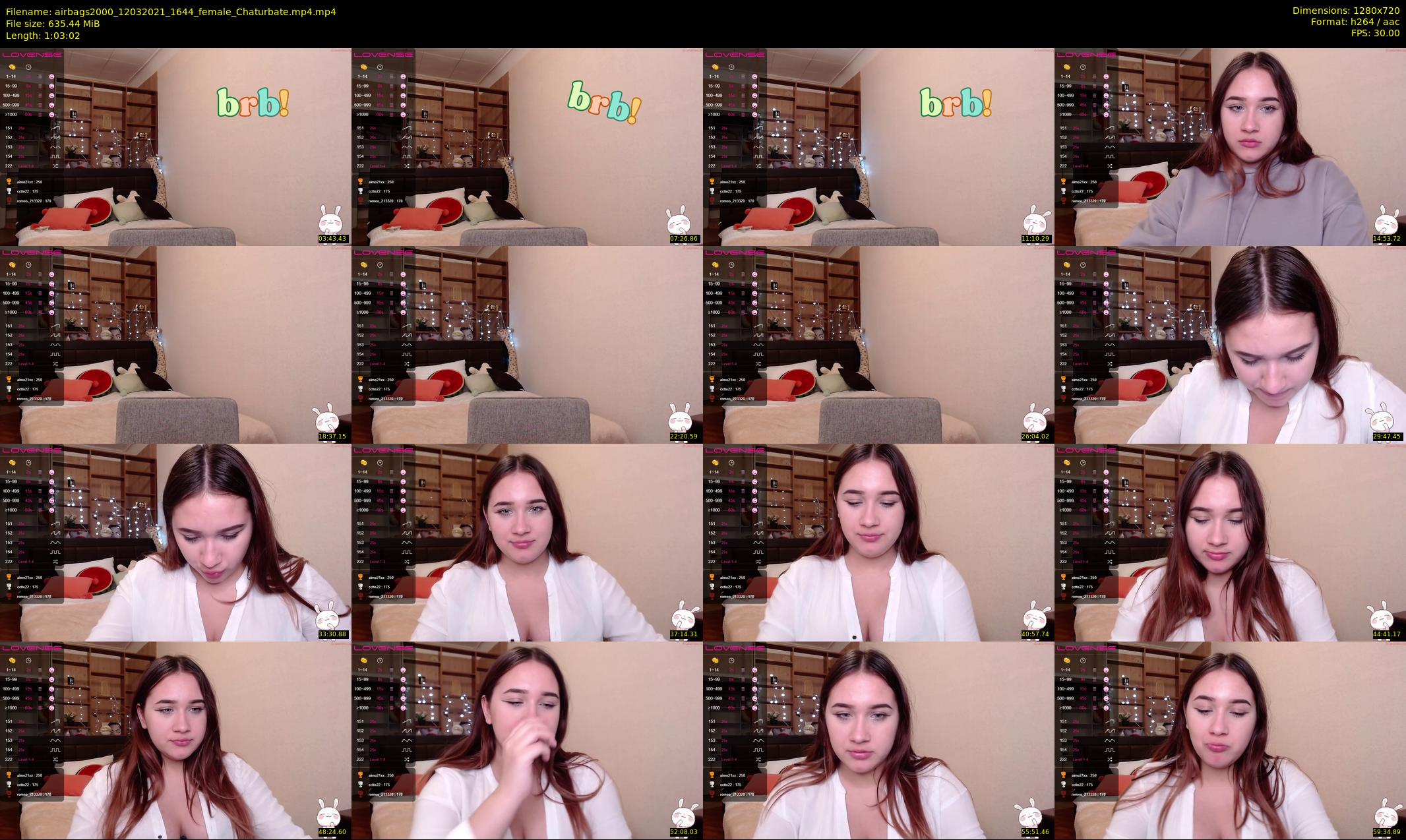 airbags2000 — 64 minute Chaturbate female cam show recording, 720p, Mar 12, 2021