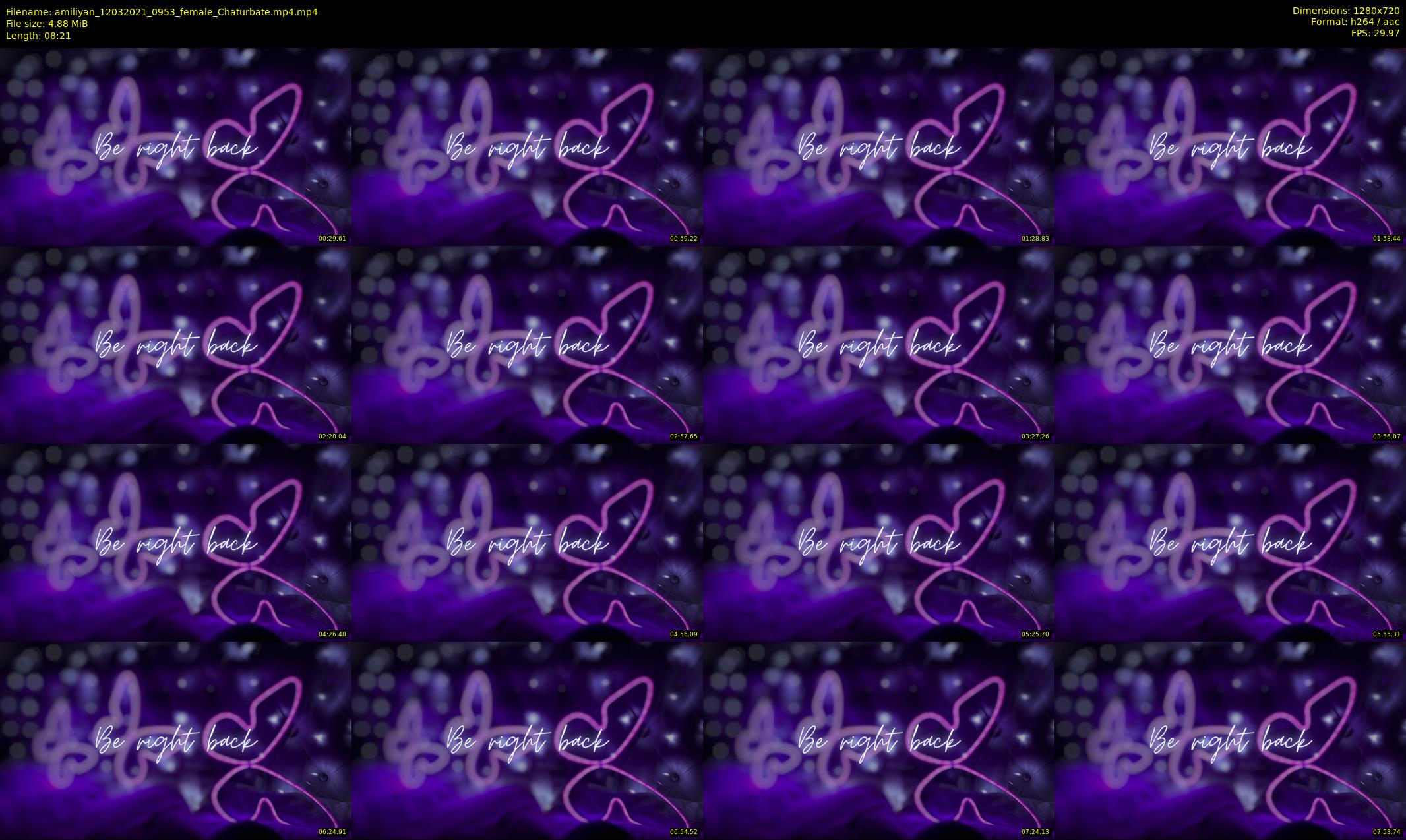amiliyan — 9 minute Chaturbate female cam show recording, 720p, Mar 12, 2021