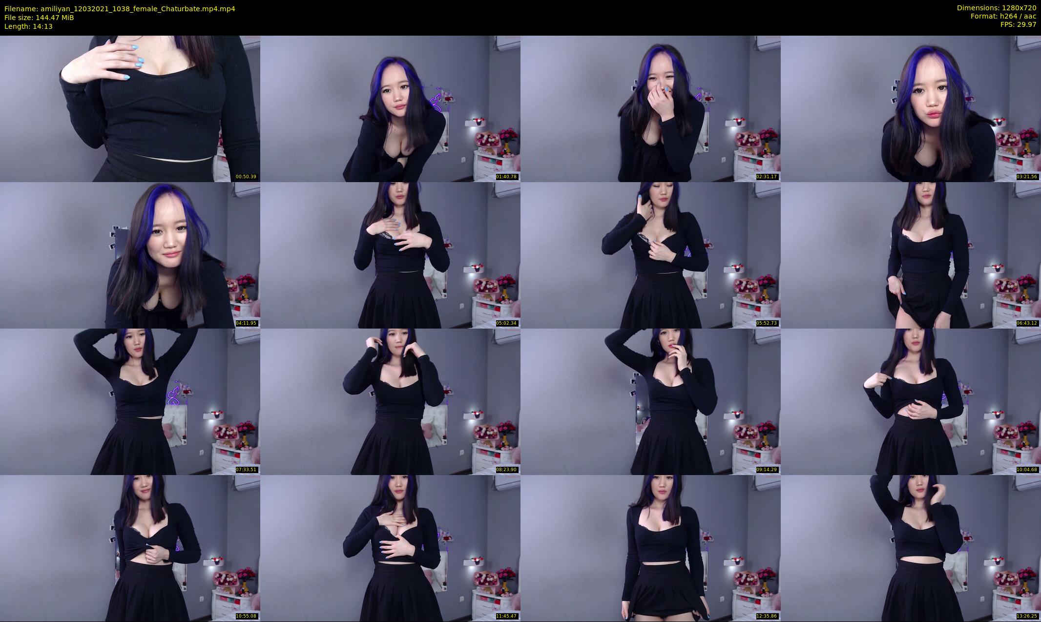 amiliyan — 15 minute Chaturbate female cam show recording, 720p, Mar 12, 2021