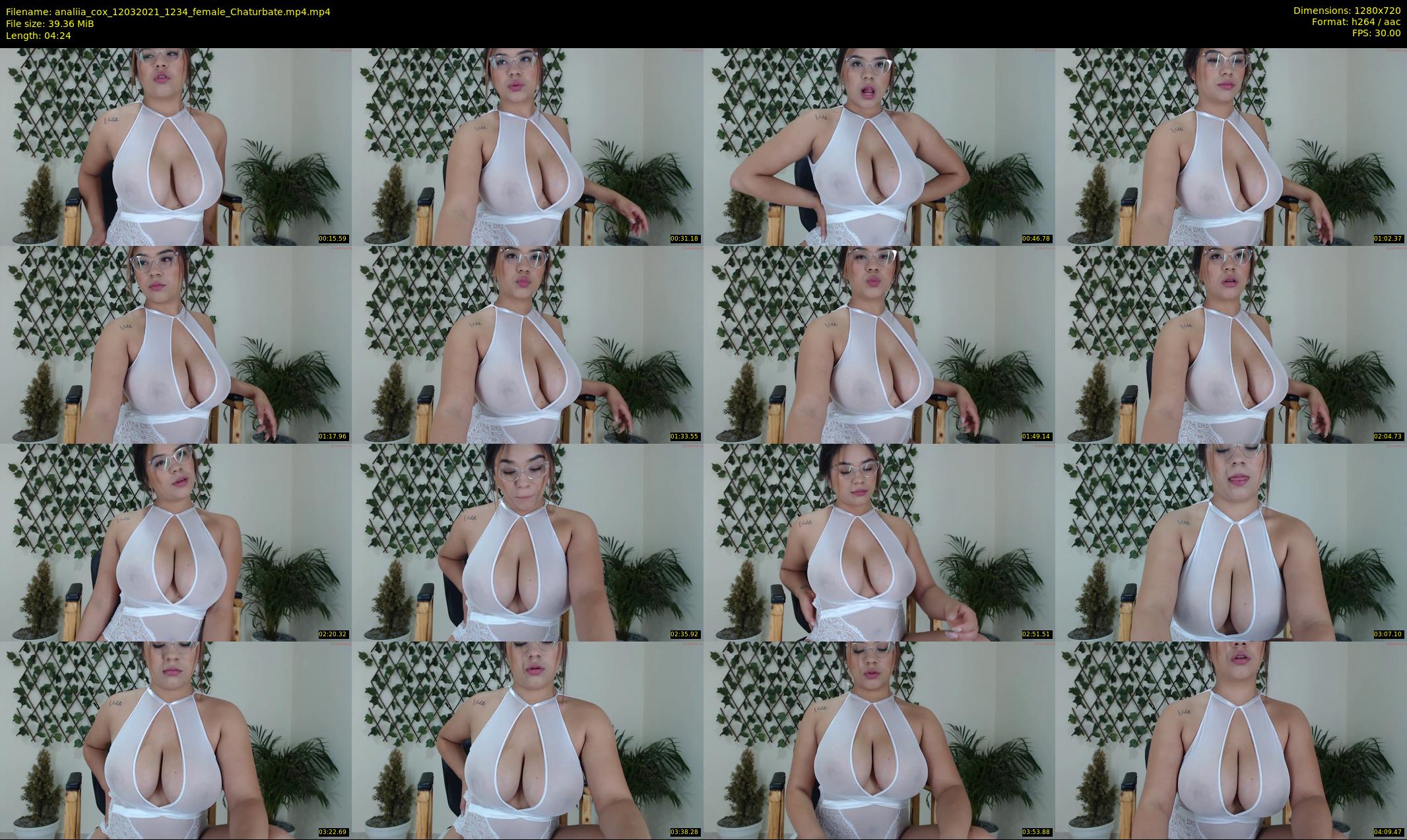 analiia_cox — 5 minute Chaturbate female cam show recording, 720p, Mar 12, 2021
