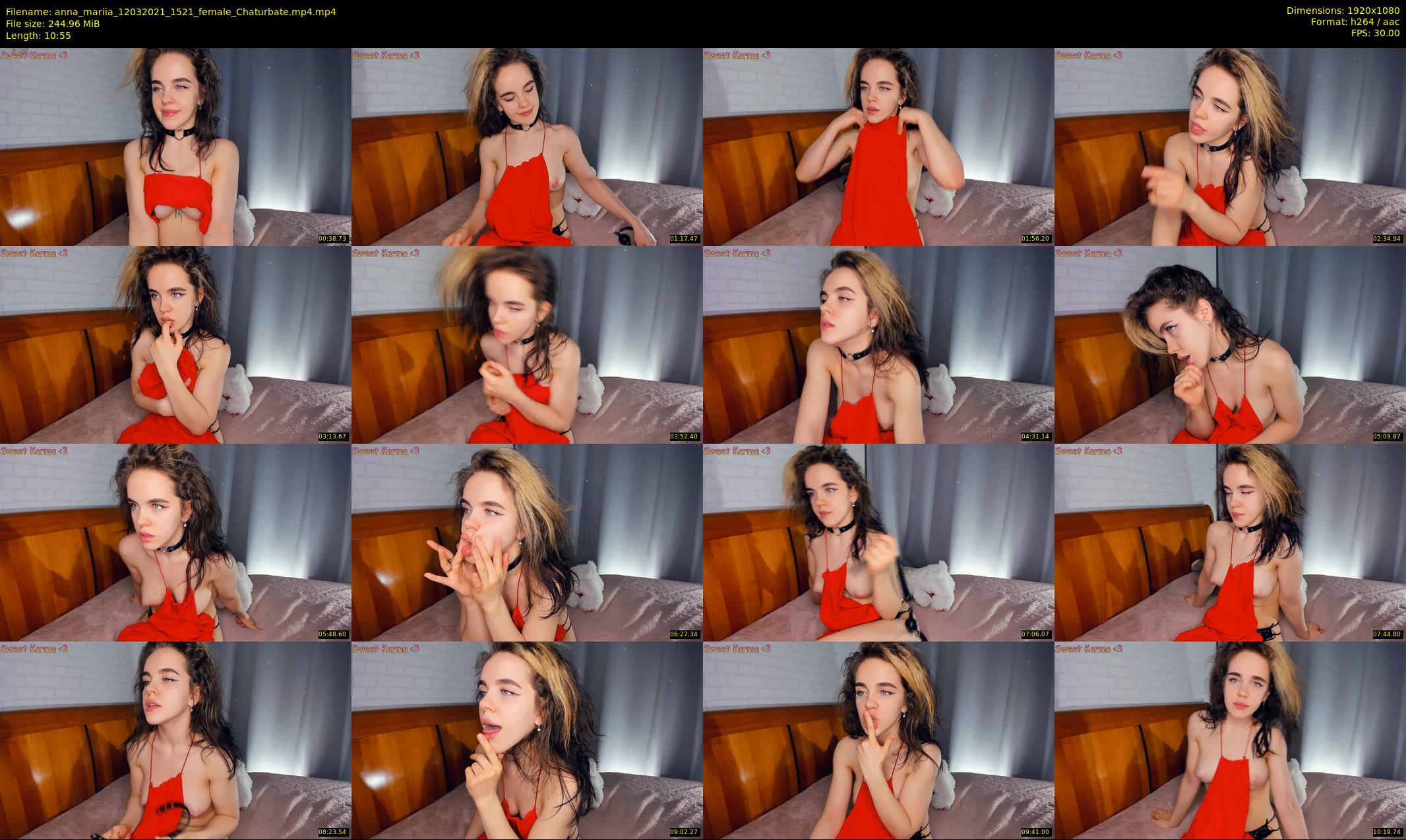 anna_mariia — 11 minute Chaturbate couple cam show recording, 1080p, Mar 12, 2021