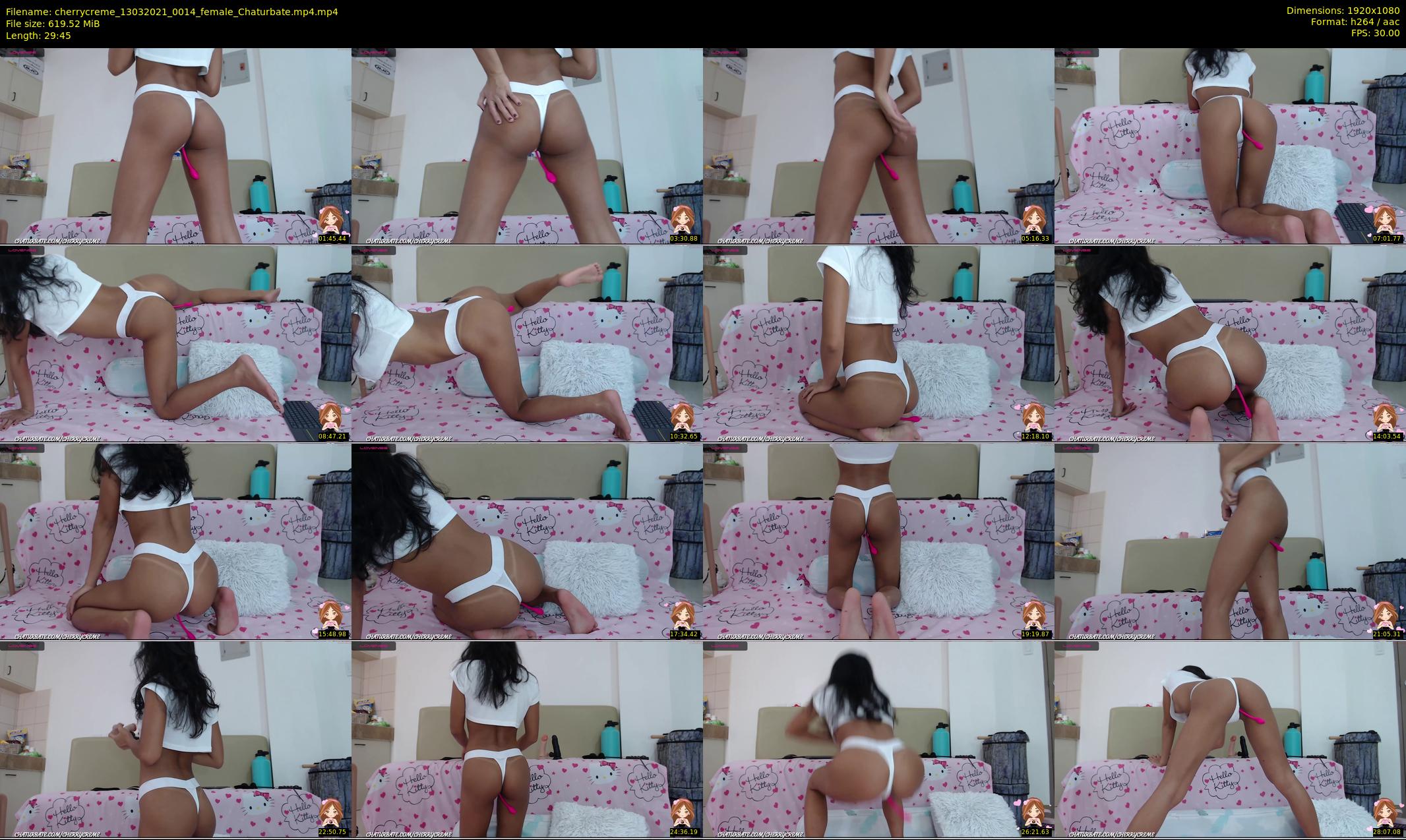 cherrycreme — 30 minute Chaturbate female cam show recording, 1080p, Mar 13, 2021