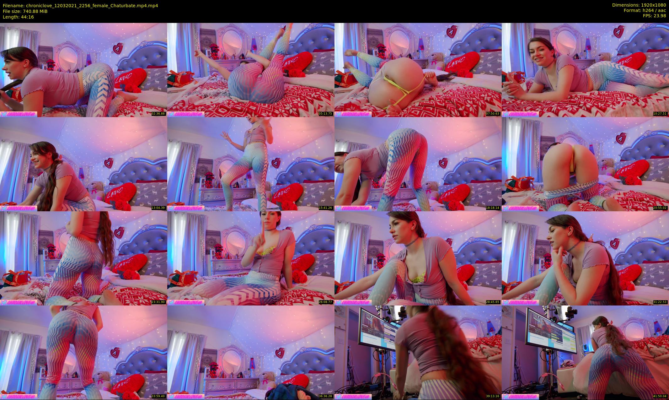 chroniclove — 45 minute Chaturbate female cam show recording, 1080p, Mar 12, 2021