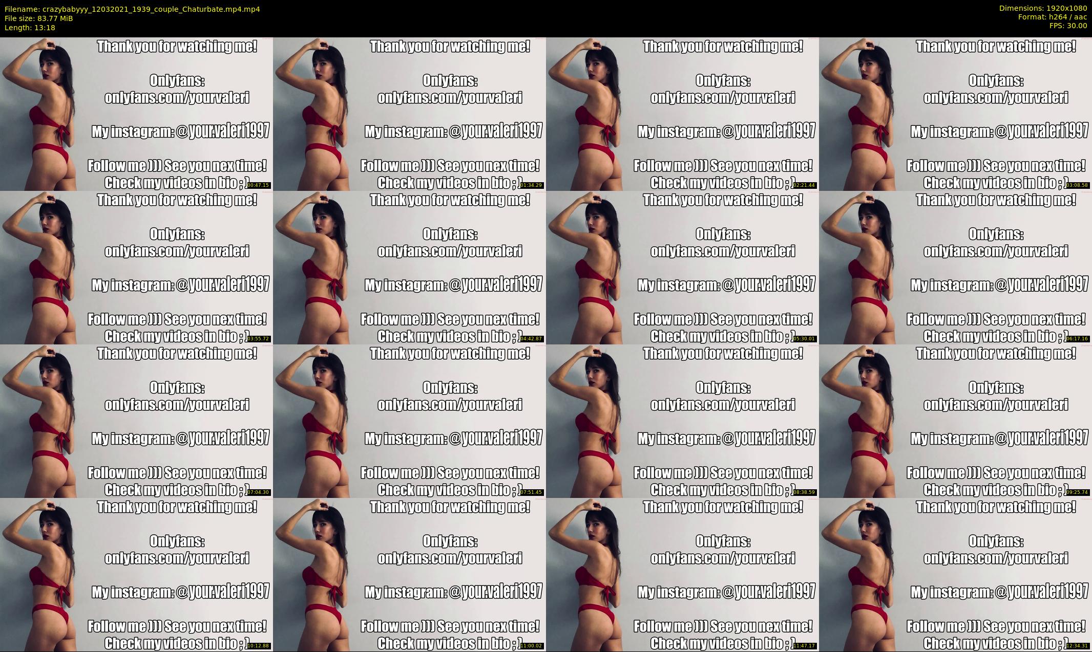 crazybabyyy — 14 minute Chaturbate couple cam show recording, 1080p, Mar 12, 2021
