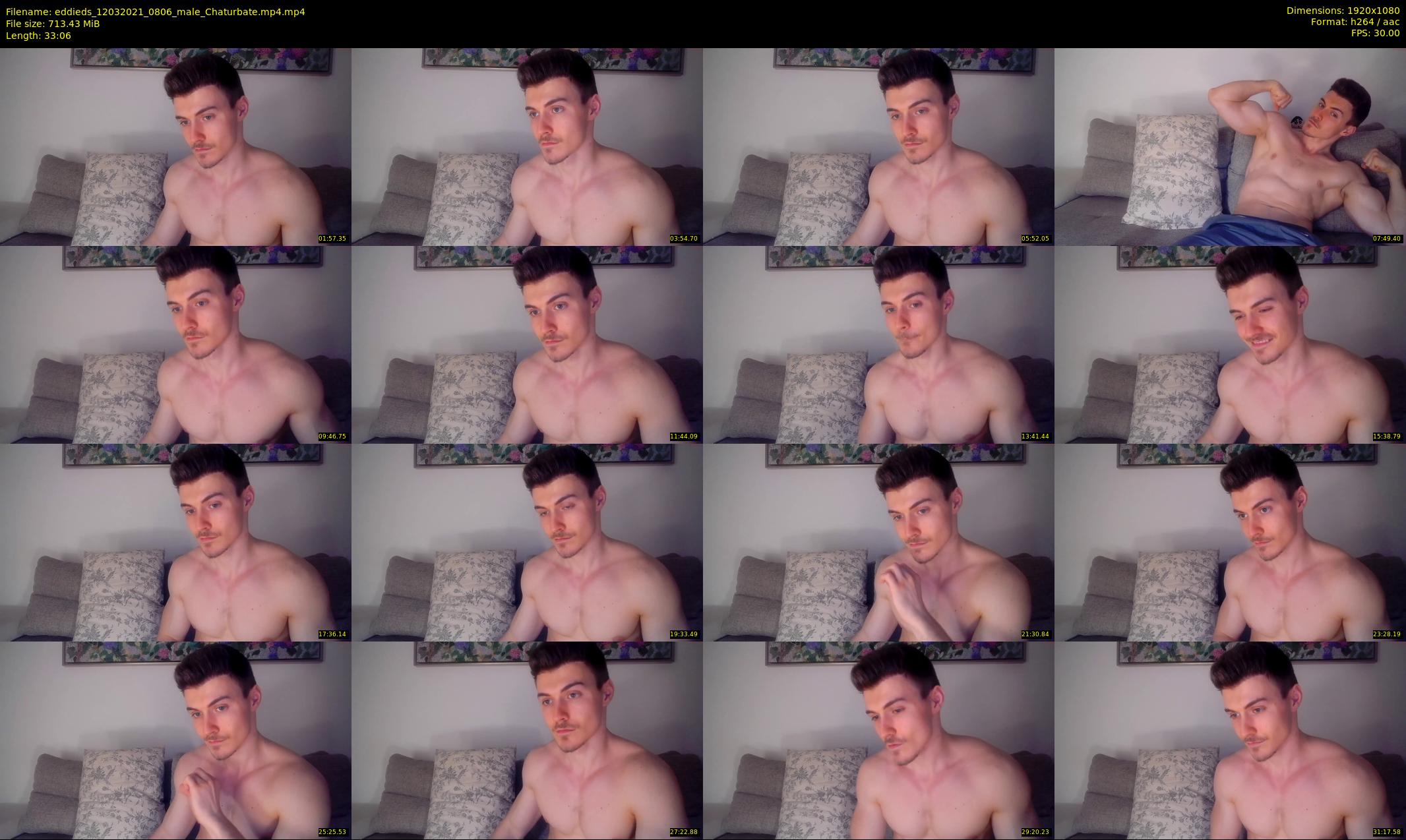 eddieds — 34 minute Chaturbate male cam show recording, 1080p, Mar 12, 2021