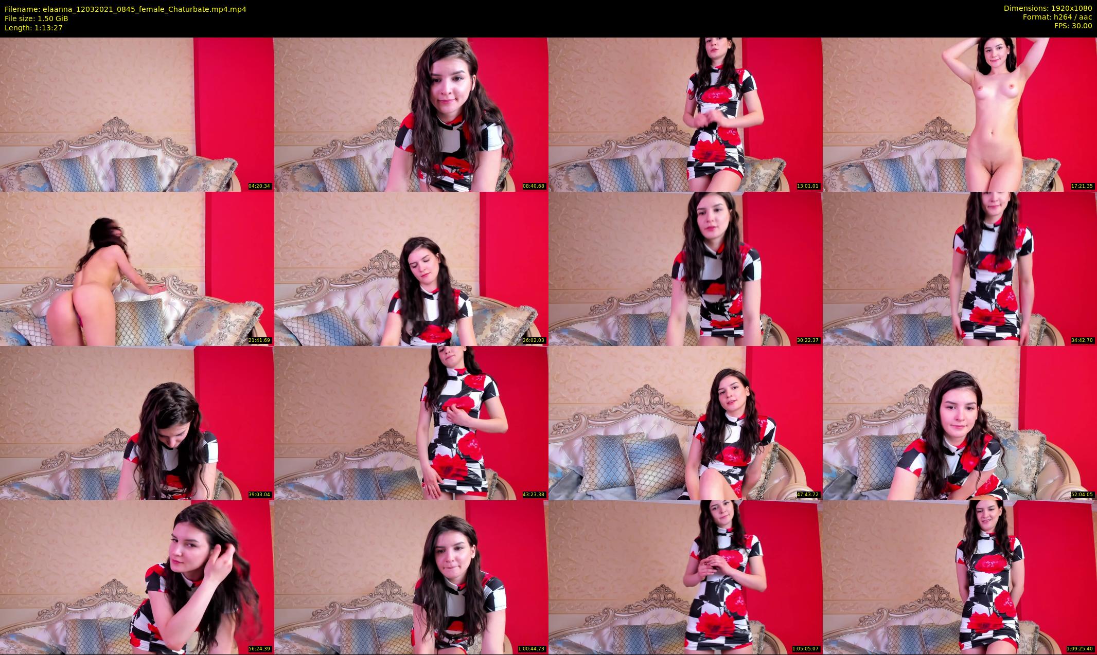 elaanna — 74 minute Chaturbate female cam show recording, 1080p, Mar 12, 2021