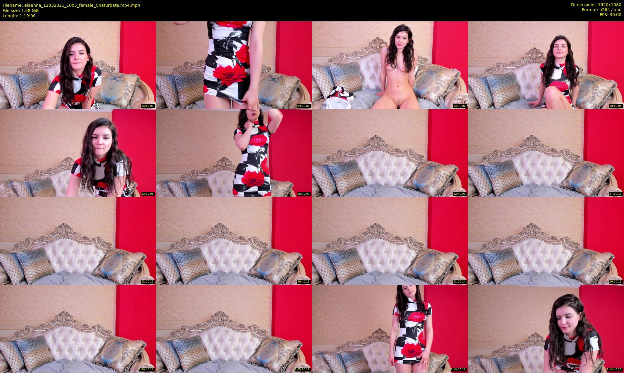 elaanna — 79 minute Chaturbate female cam show recording, 1080p, Mar 12, 2021