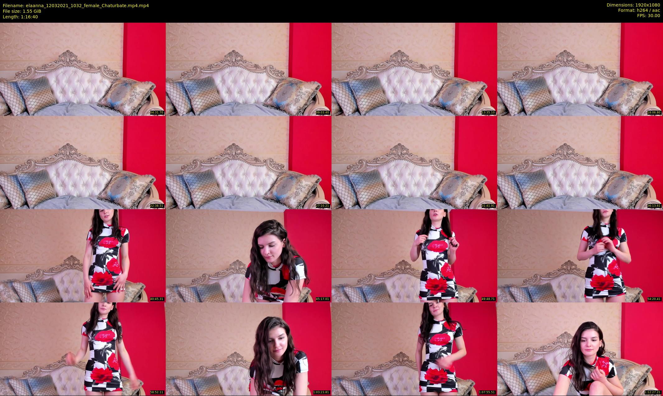 elaanna — 77 minute Chaturbate female cam show recording, 1080p, Mar 12, 2021