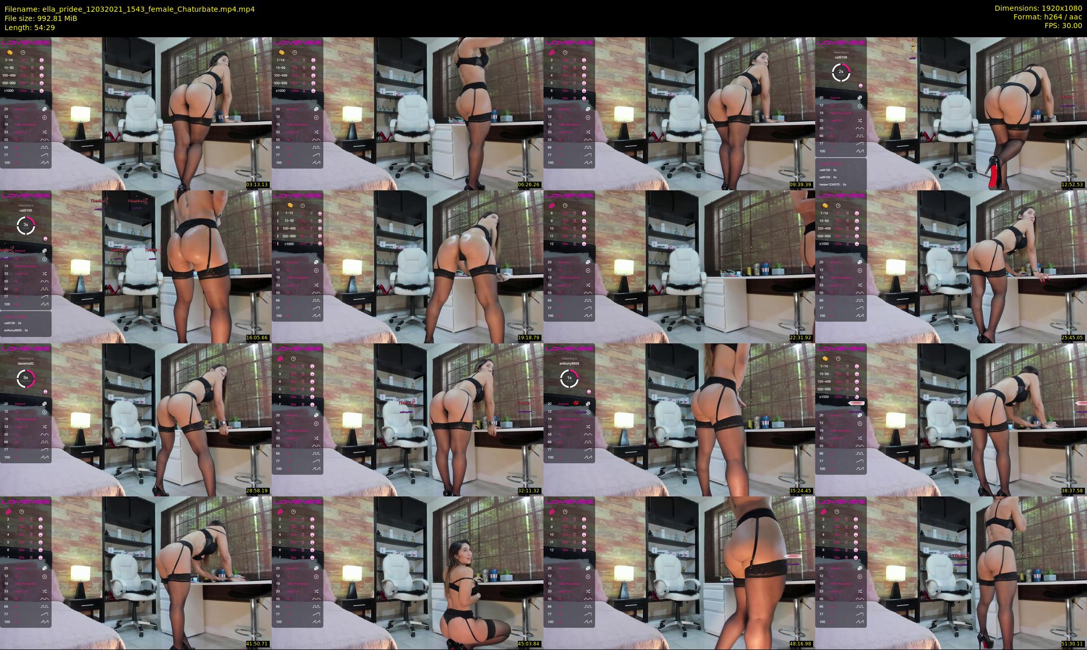 ella_pridee — 55 minute Chaturbate female cam show recording, 1080p, Mar 12, 2021