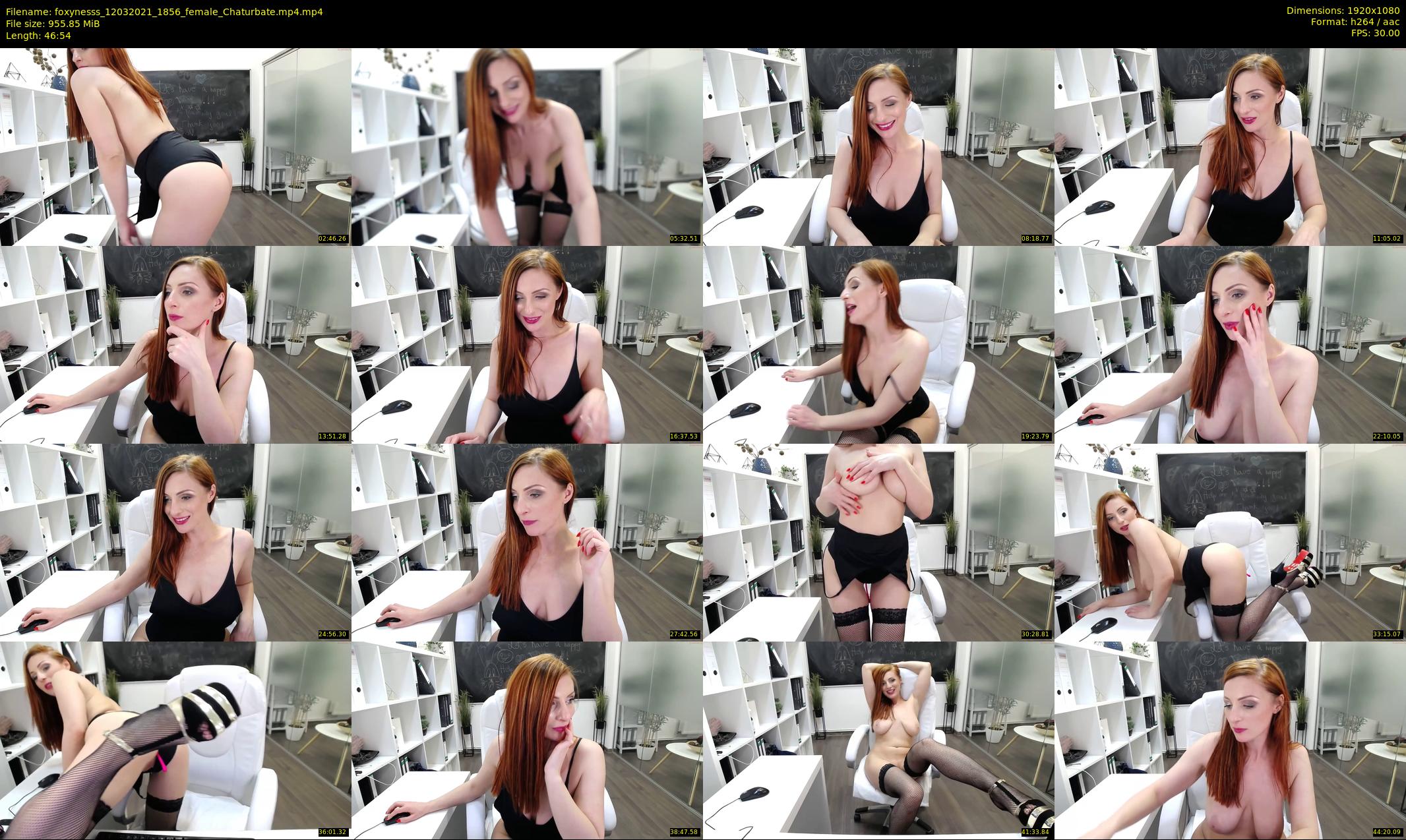 foxynesss — 47 minute Chaturbate female cam show recording, 1080p, Mar 12, 2021