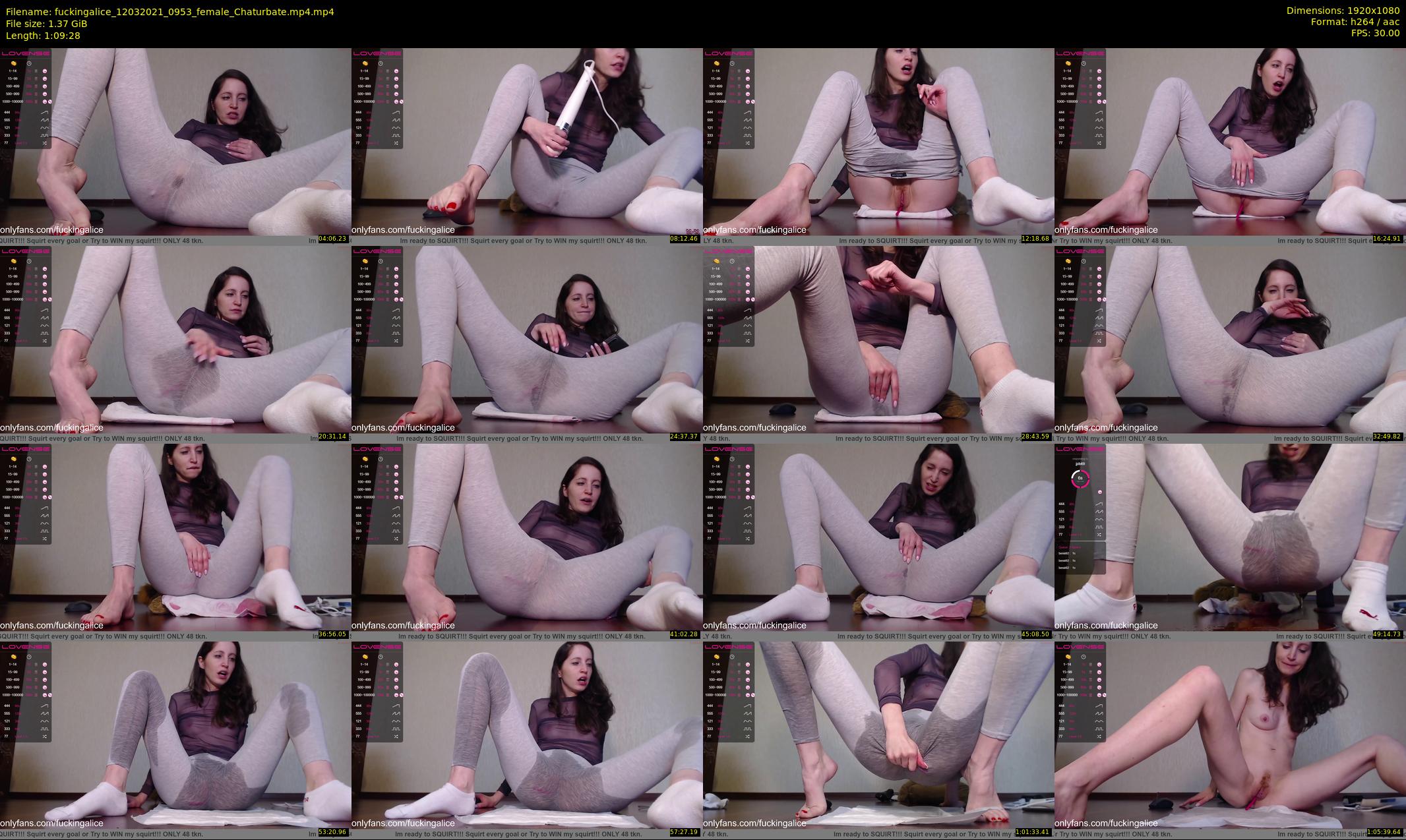 fuckingalice — 70 minute Chaturbate female cam show recording, 1080p, Mar 12, 2021