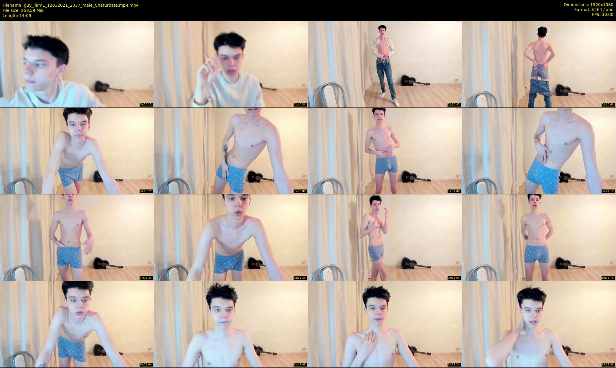 guy_liam1 — 15 minute Chaturbate male cam show recording, 1080p, Mar 12, 2021