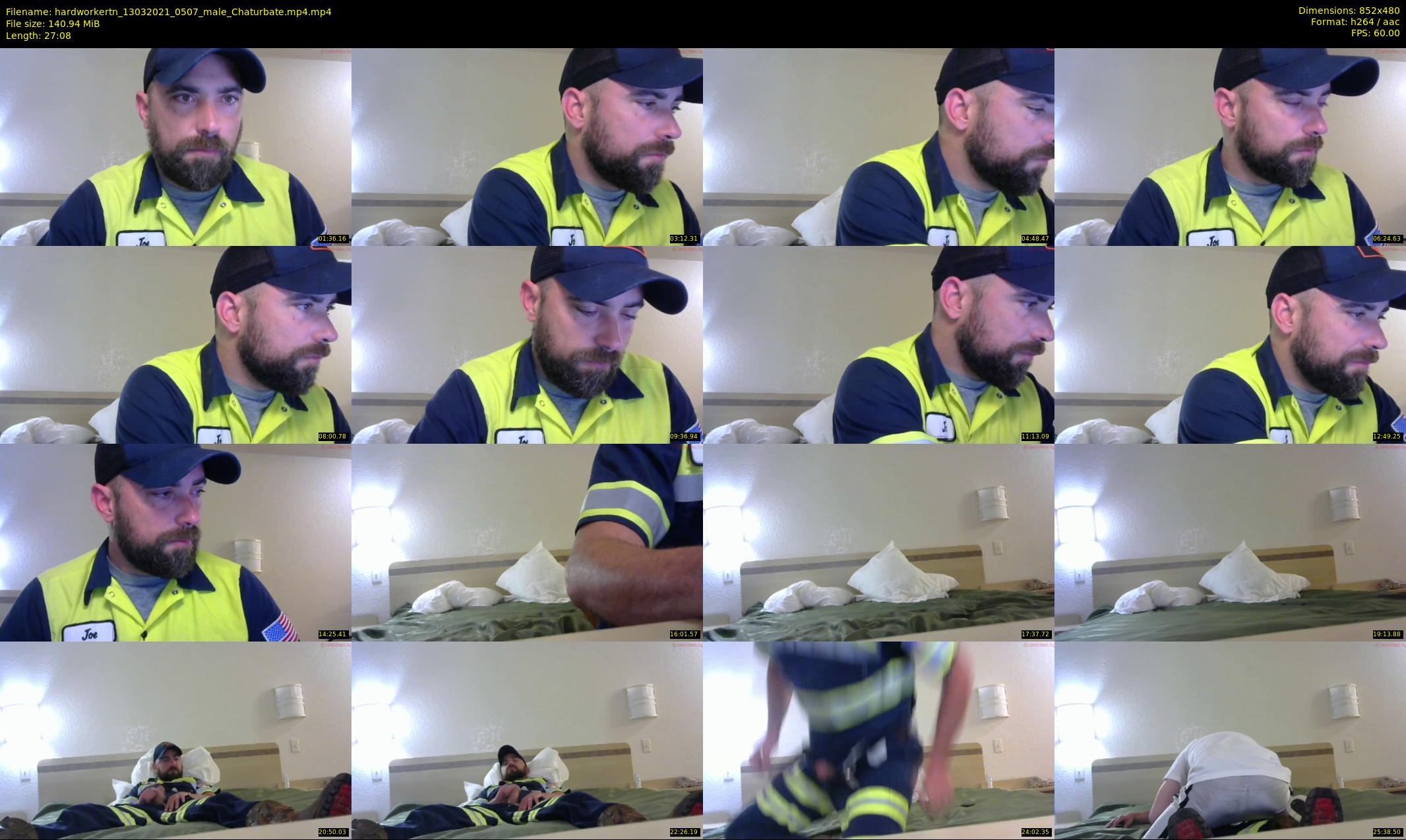 hardworkertn — 28 minute Chaturbate male cam show recording, 480p, Mar 13, 2021